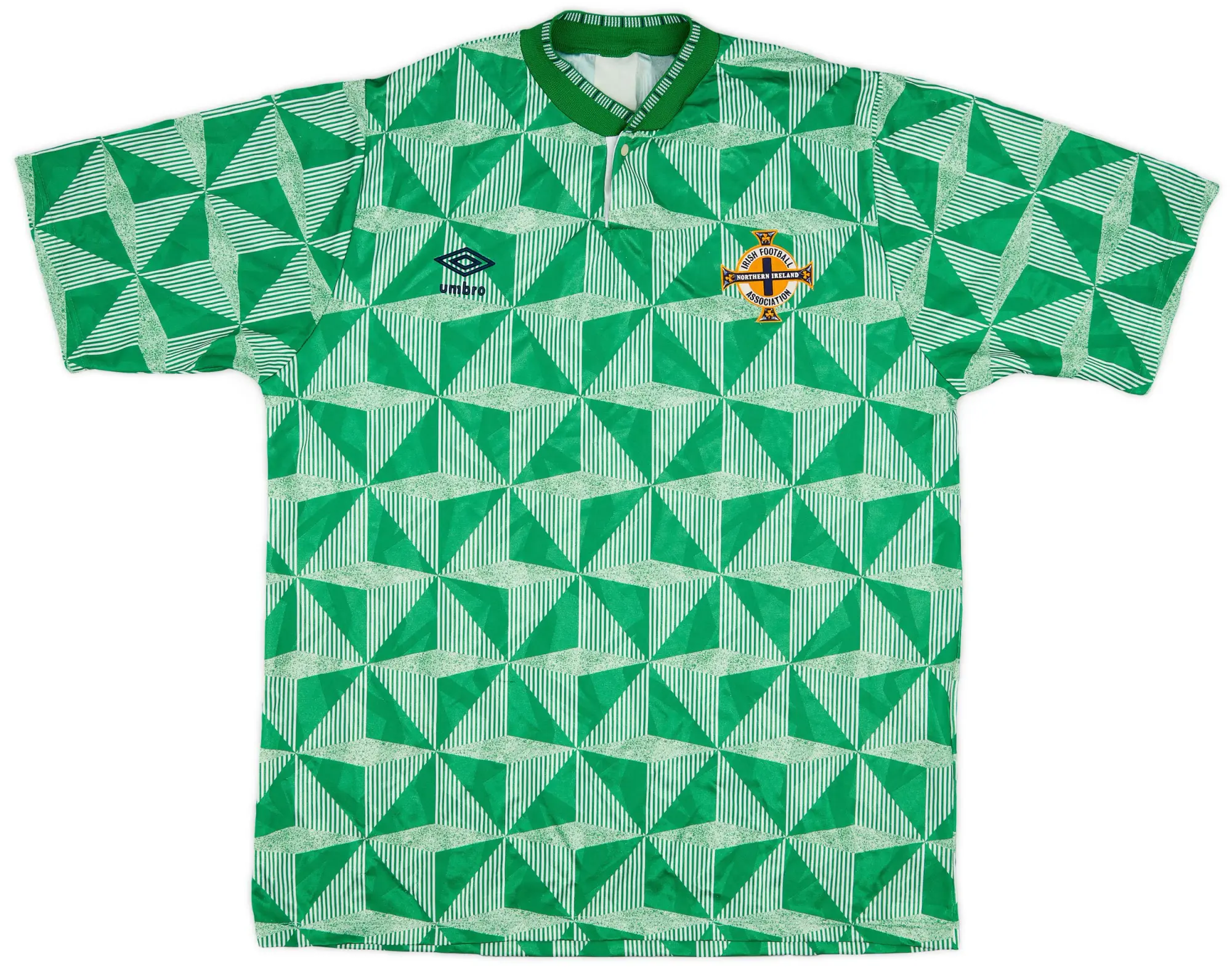Umbro 1990-92 Northern Ireland Home Shirt - 7/10 - (L)