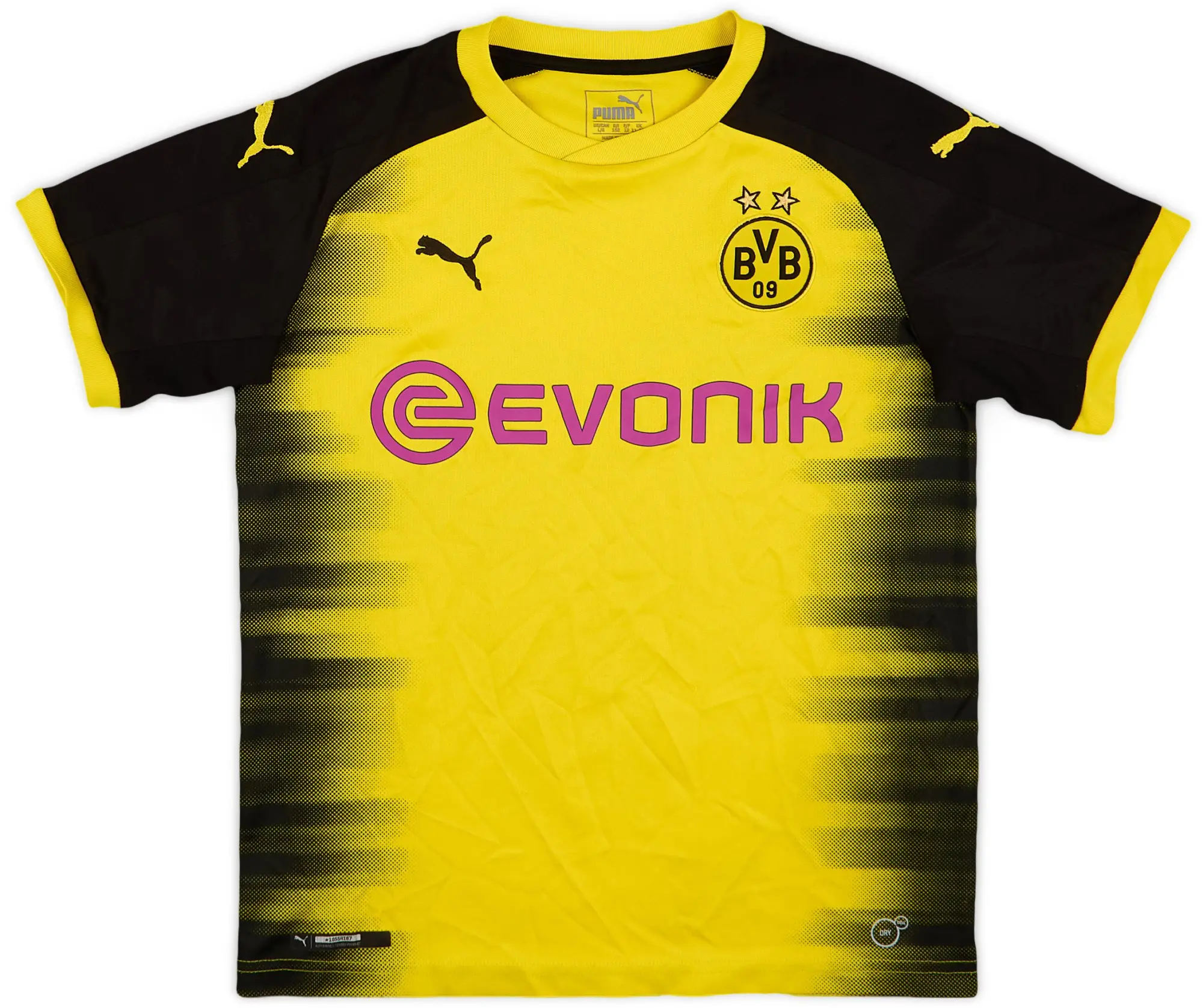 Puma 2017-18 Borussia Dortmund European Home Shirt - 8/10 - (M.Boys)