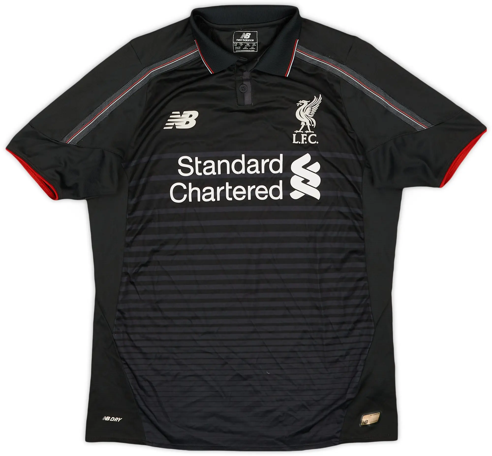 NewBalance 2015-16 Liverpool Third Shirt - 7/10 - (XL.Boys)