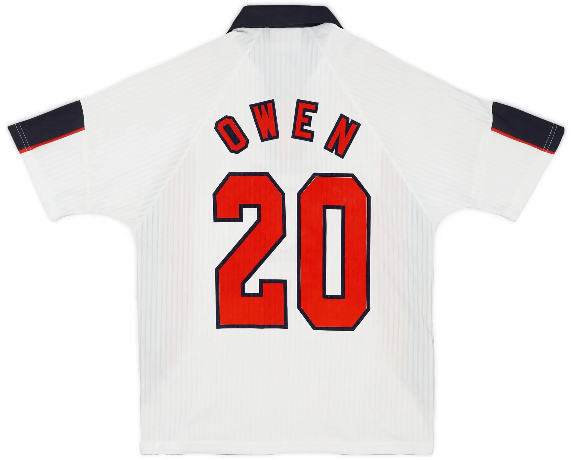 Umbro 1997-99 England Home Shirt Owen #20 - 6/10 - (Y)