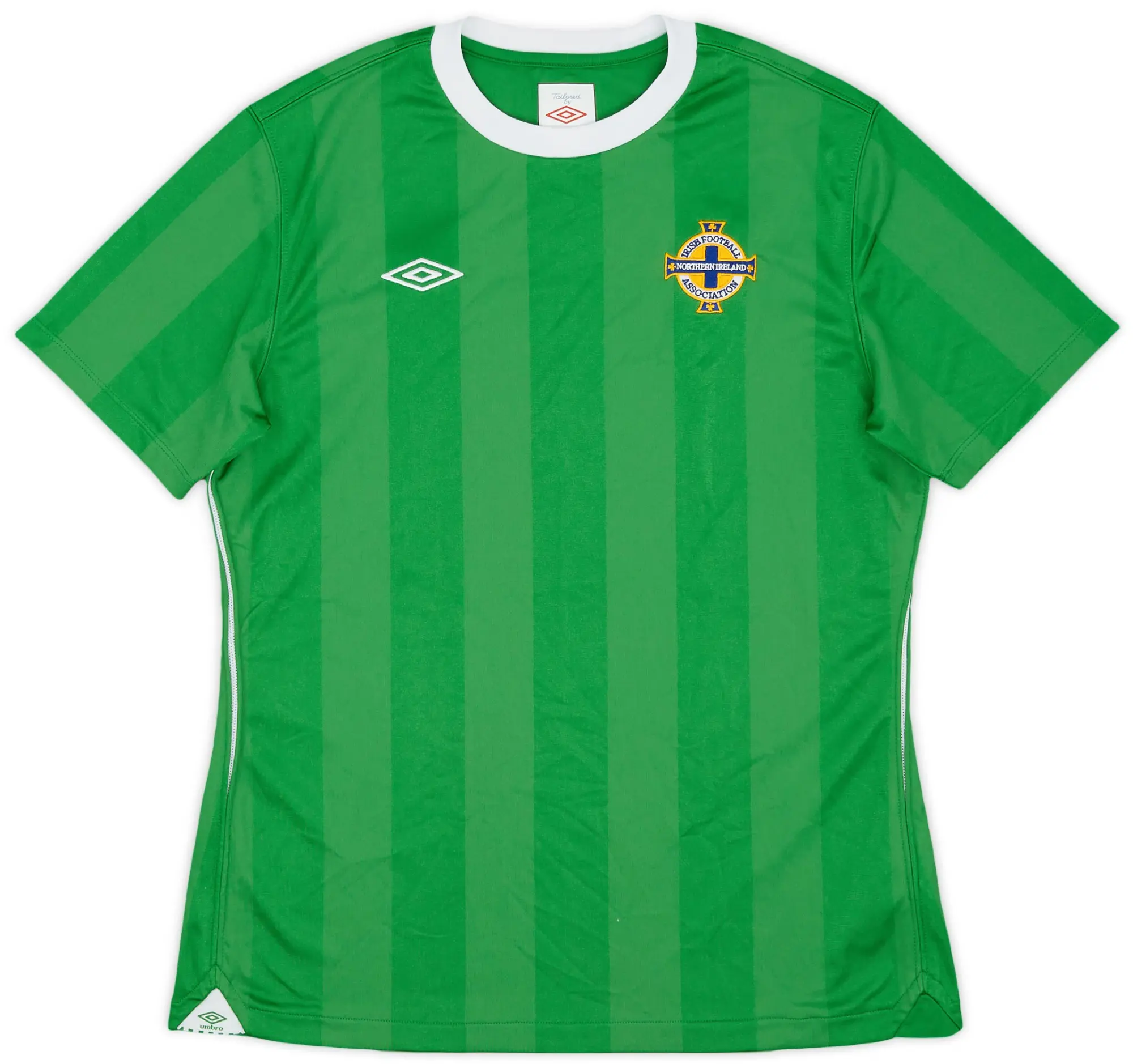 Umbro 2010-12 Northern Ireland Home Shirt - 10/10 - (Women's L)