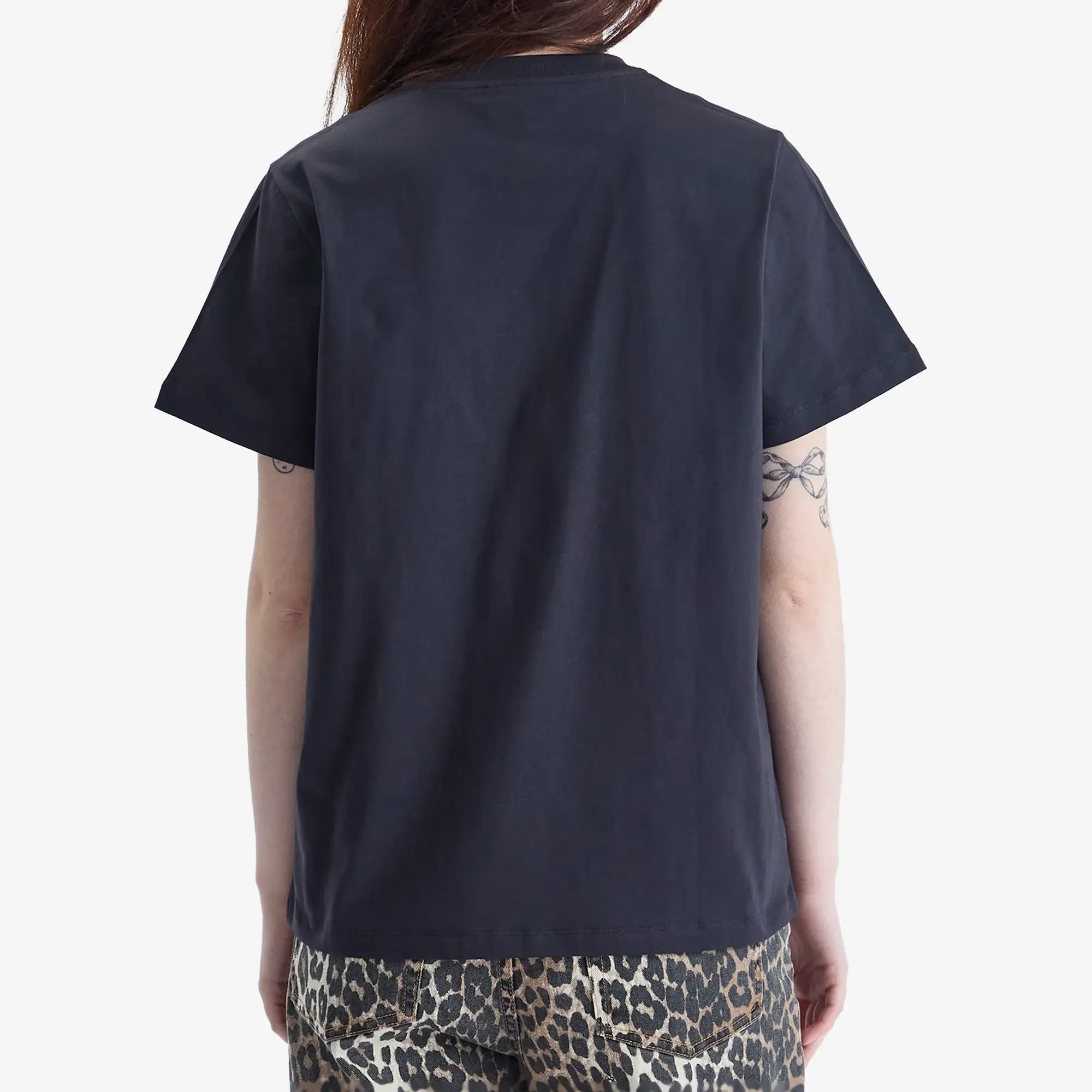 GANNI Women's Cherry Relaxed T-Shirt Phantom