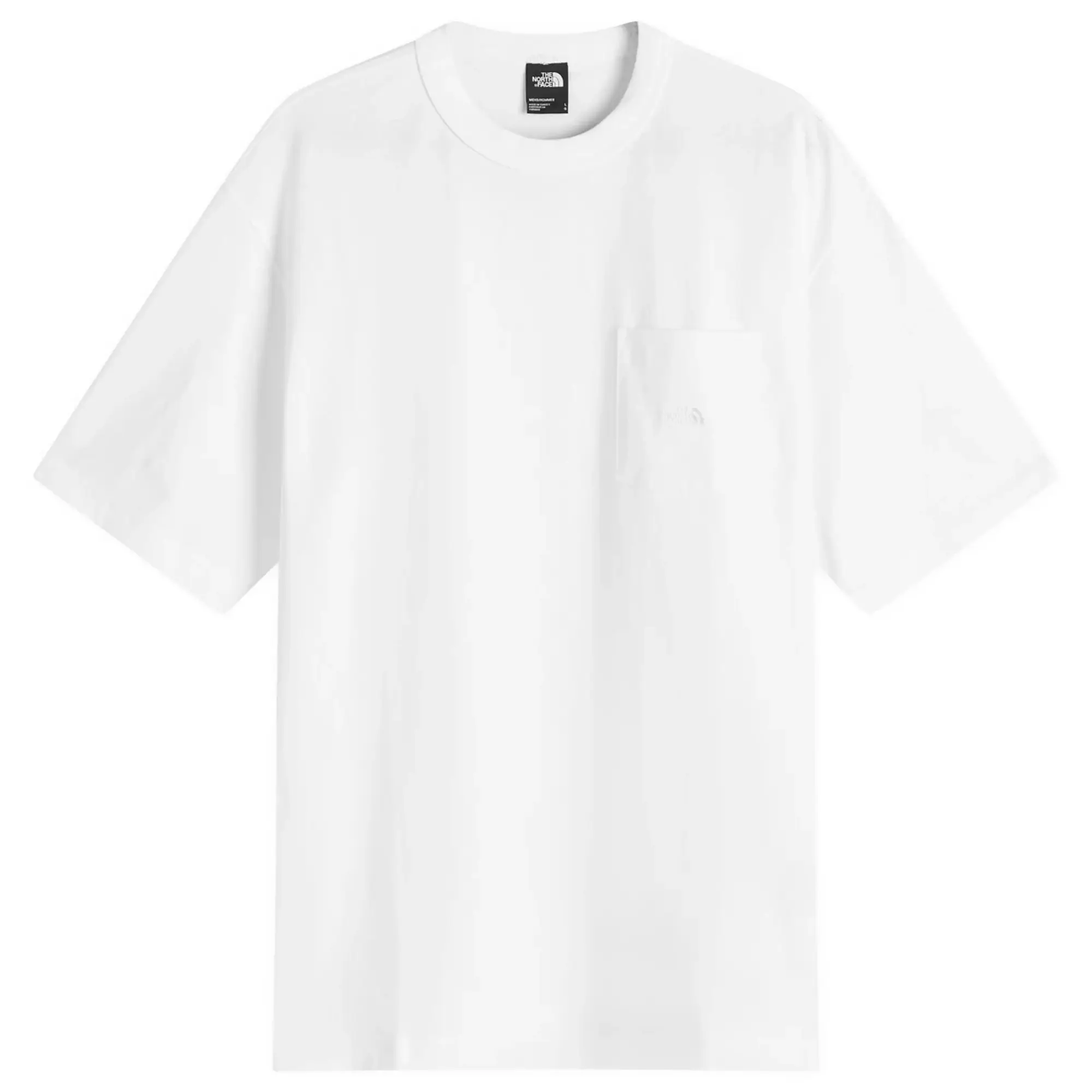 The North Face Men's Dome Relaxed Pocket T-Shirt Tnf White