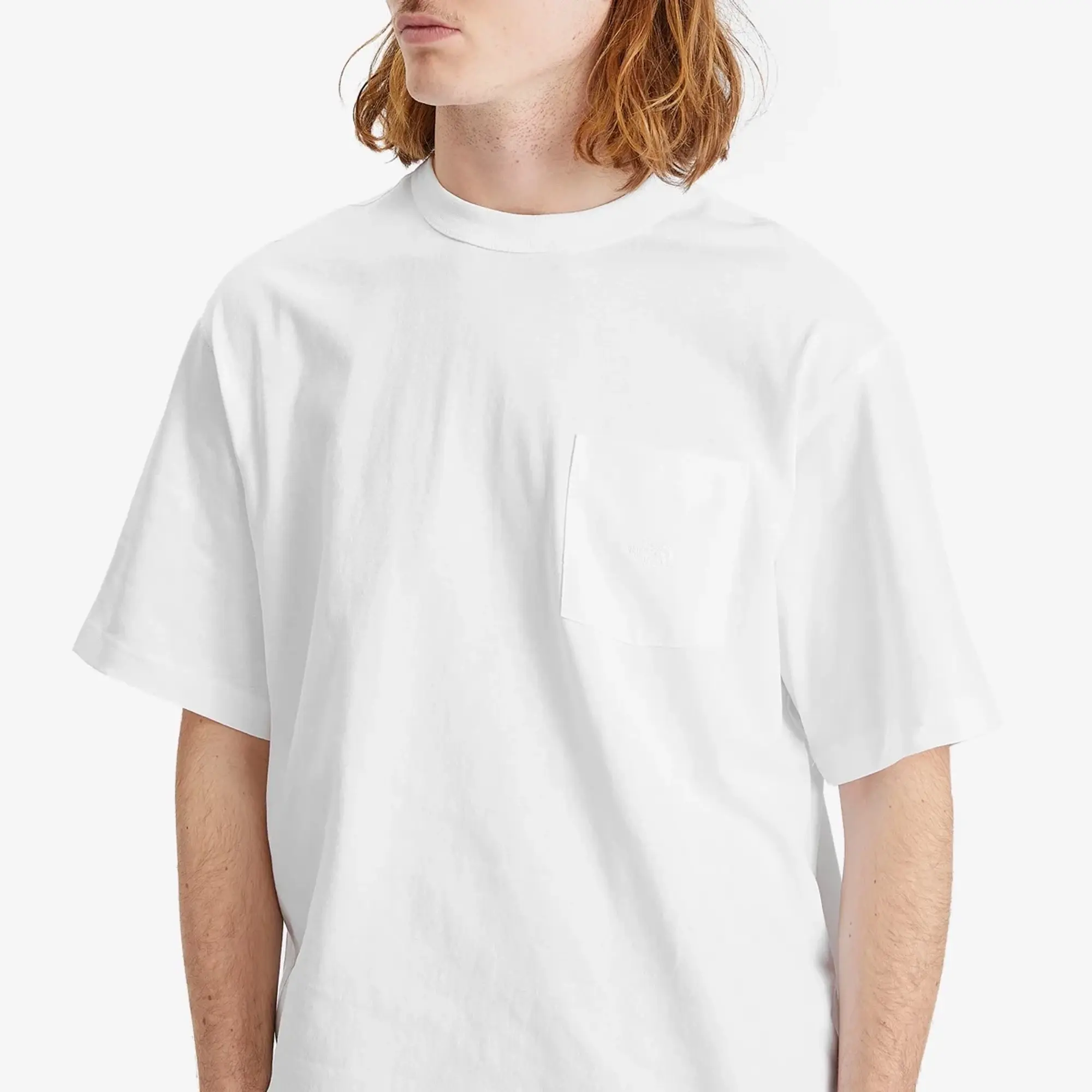 The North Face Men's Dome Relaxed Pocket T-Shirt Tnf White