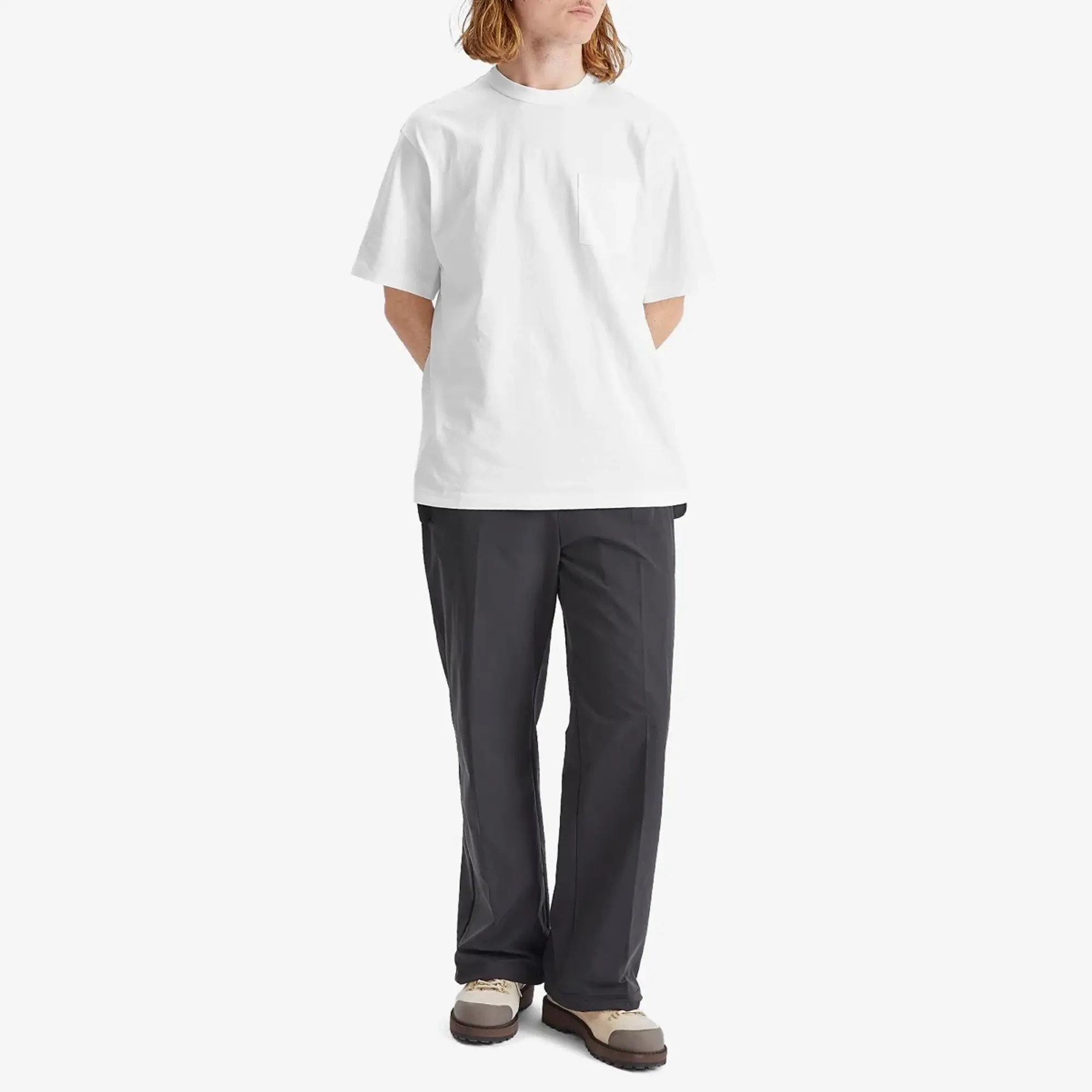 The North Face Men's Dome Relaxed Pocket T-Shirt Tnf White