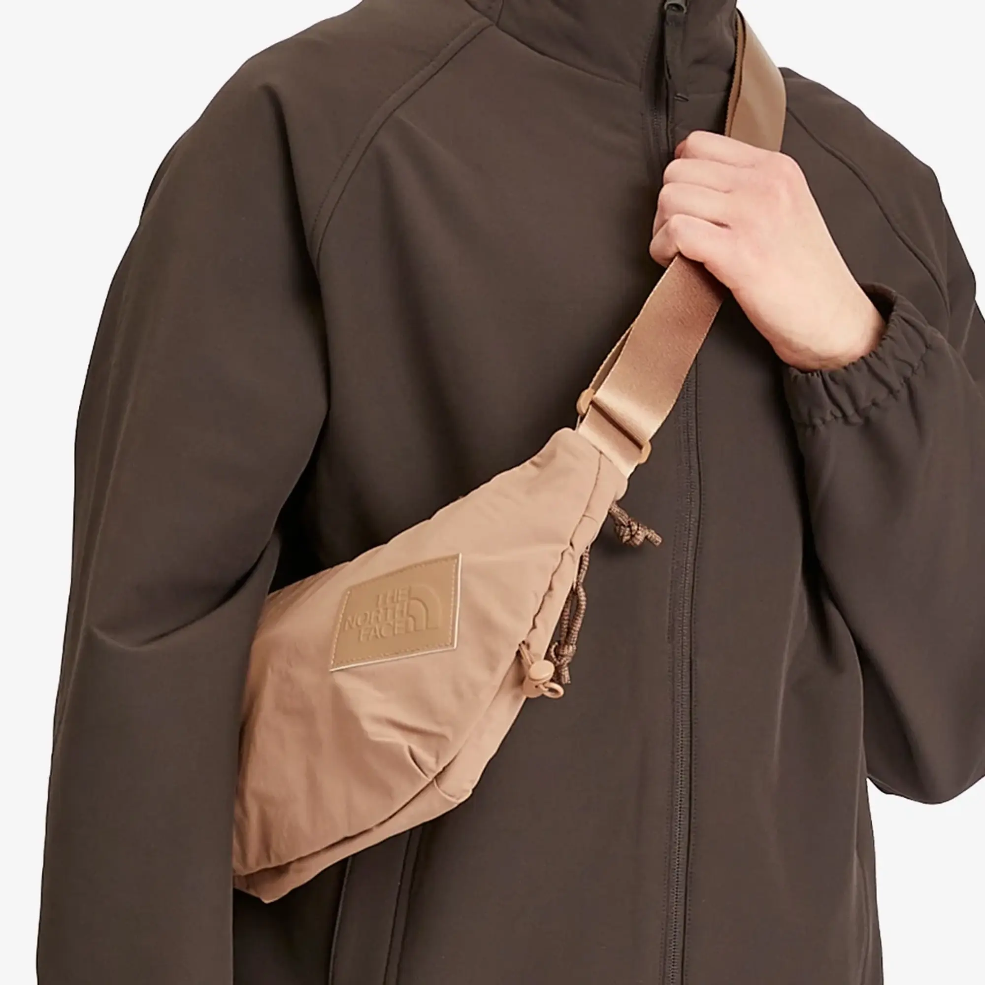 The North Face Never Stop Cross Body Bag In Brown