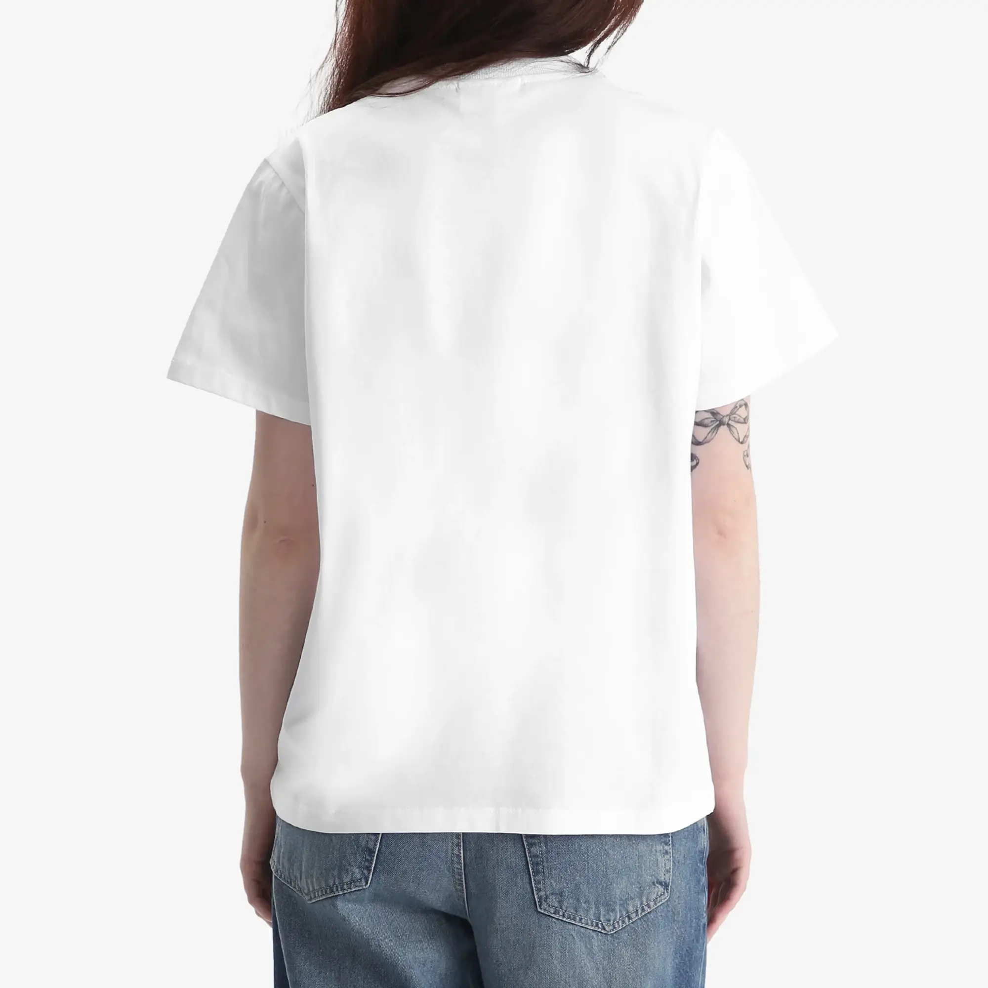 GANNI Women's Cherry Relaxed T-Shirt Bright White