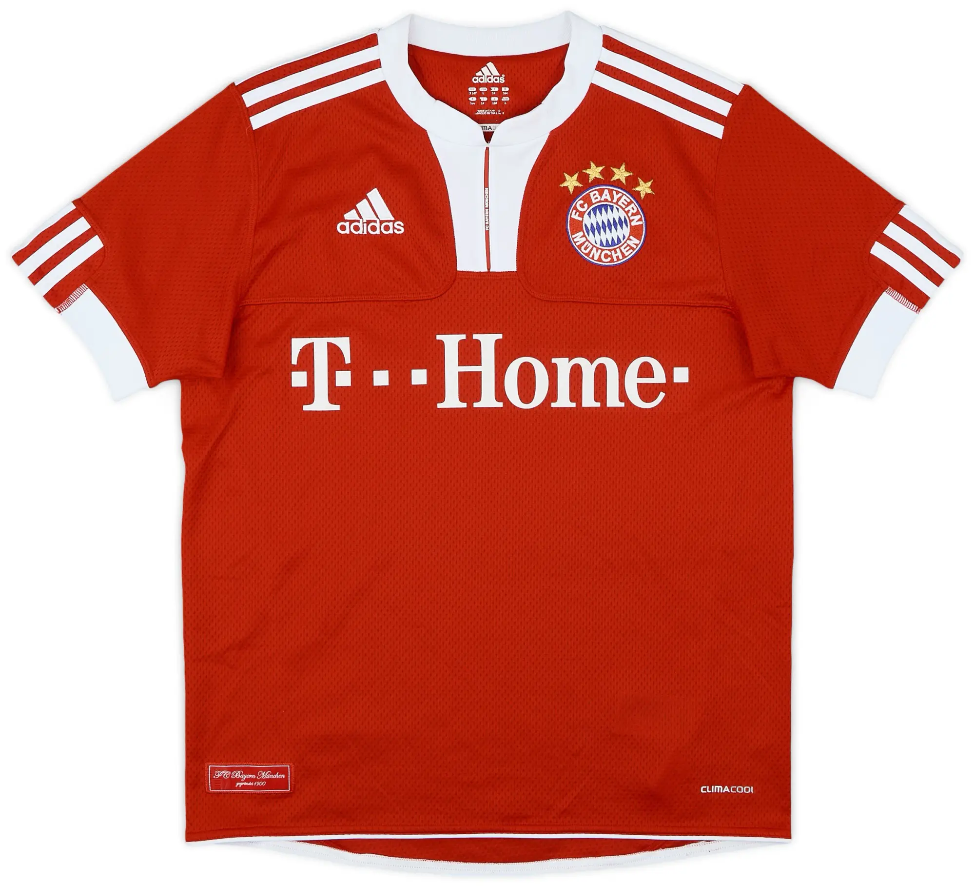 adidas 2009-10 Bayern Munich Home Shirt - 9/10 - (L.Boys)