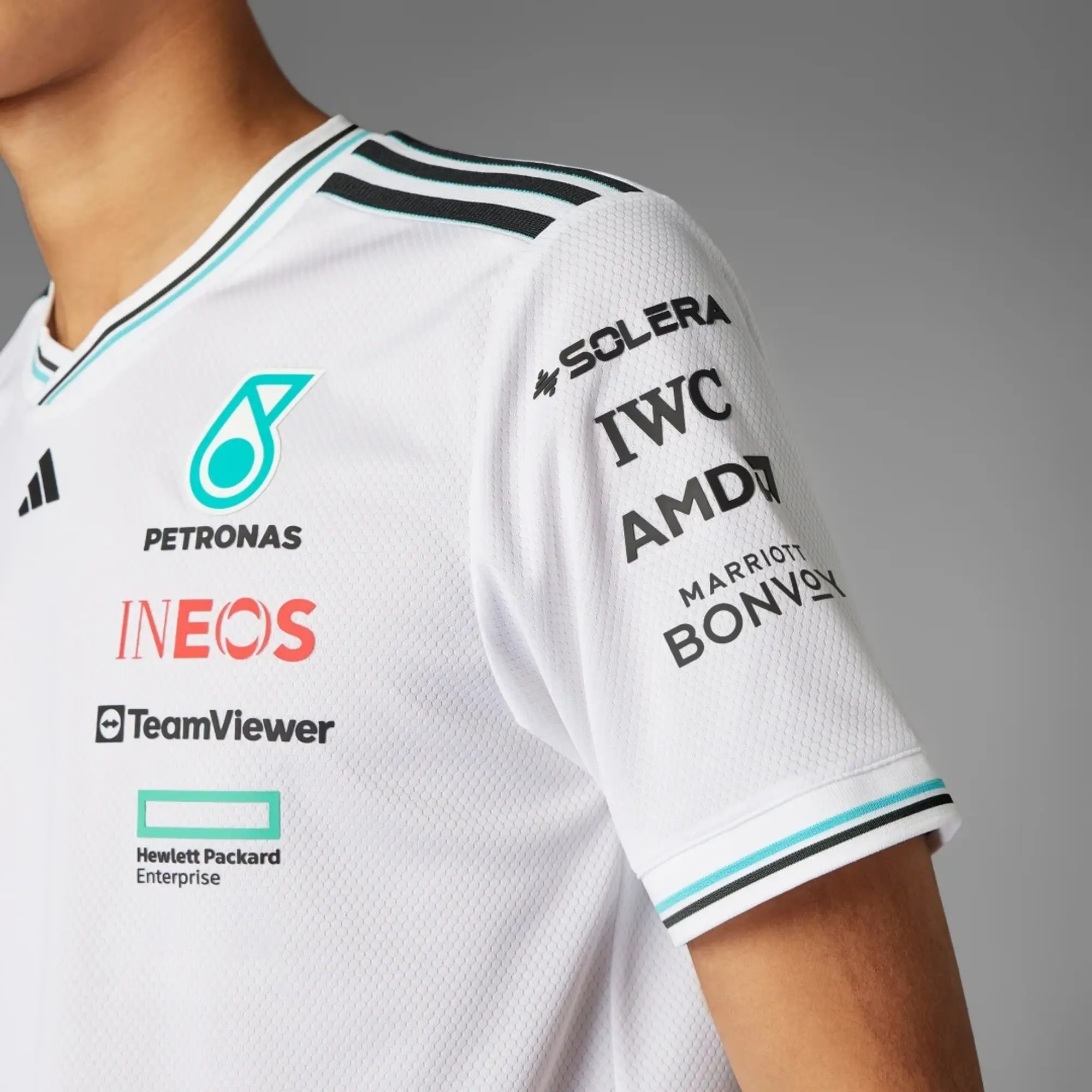adidas MERCEDES - AMG PETRONAS FORMULA ONE TEAM DRIVER JERSEY AUTHENTIC