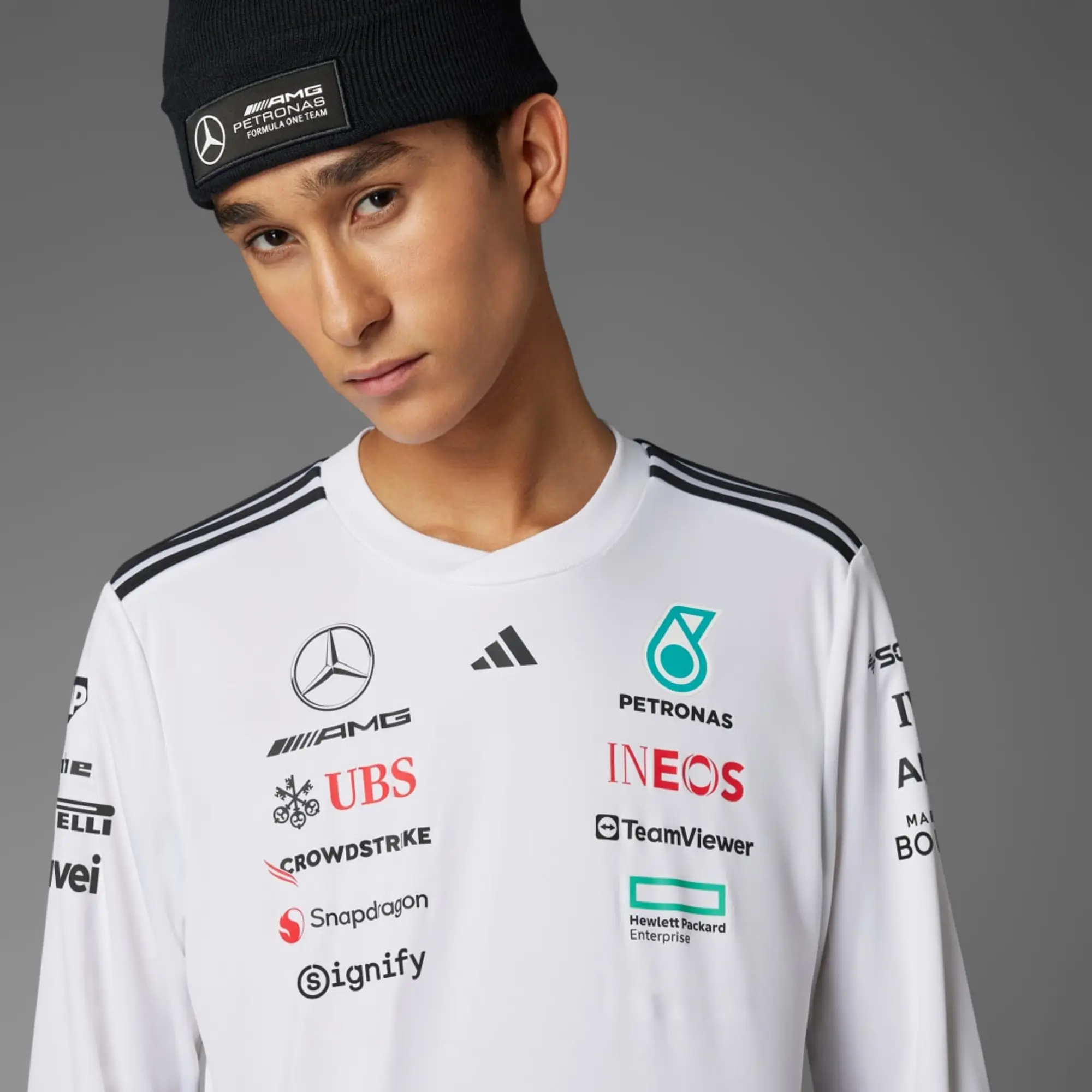 adidas MERCEDES - AMG PETRONAS FORMULA ONE TEAM DRIVER JERSEY