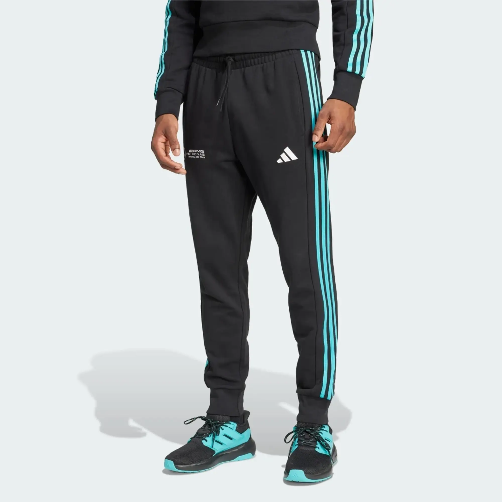 Mercedes AMG Petronas adidas Joggers - Black
