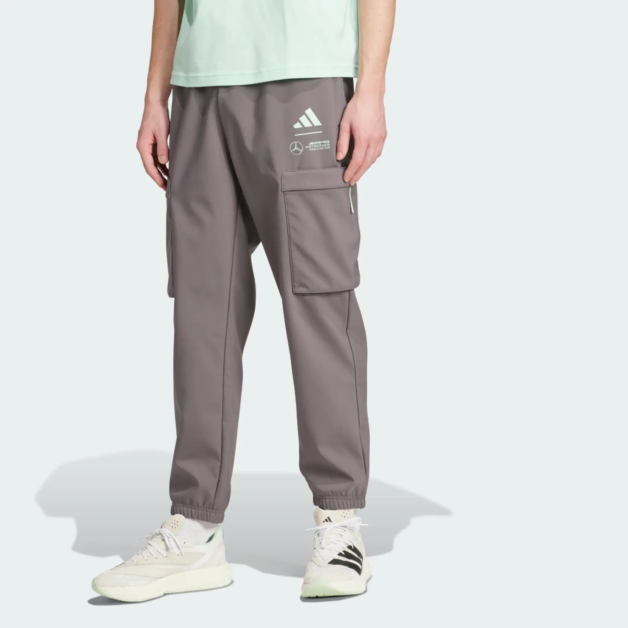 adidas MERCEDES - AMG PETRONAS FORMULA ONE TEAM PREMIUM WOVEN PANT