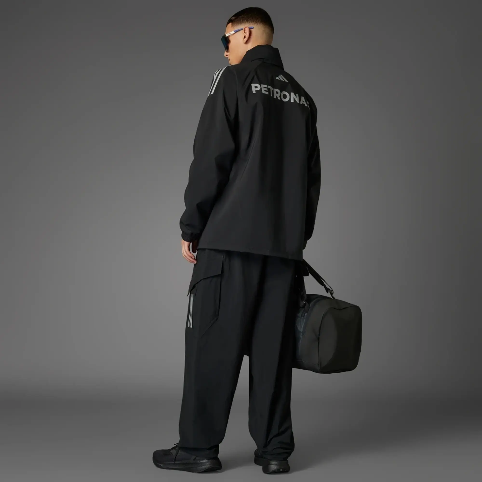adidas MERCEDES - AMG PETRONAS FORMULA ONE TEAM MECHANICS RAIN JACKET