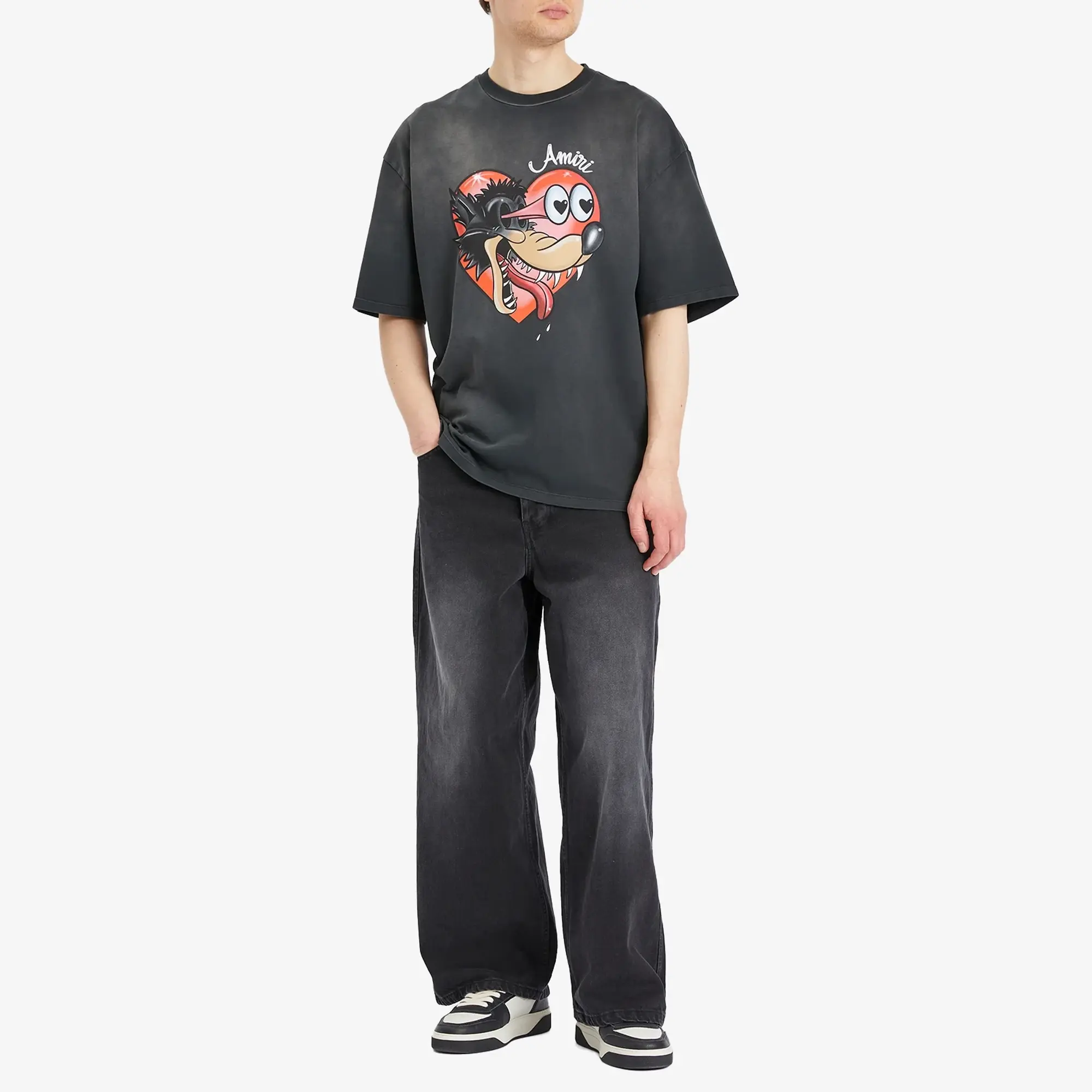 AMIRI Men's Hopless Romantic T-Shirt Black