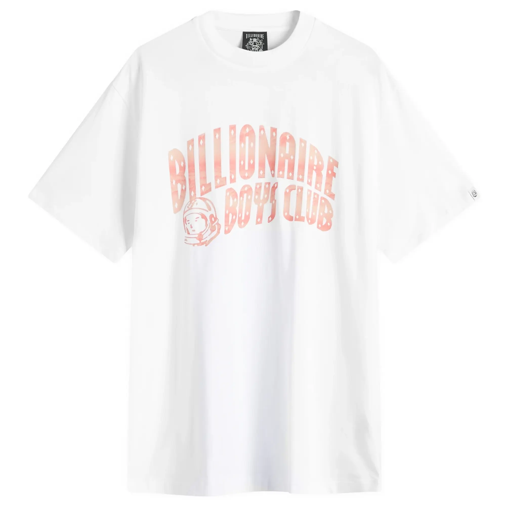 Billionaire Boys Club Men's Mountain Fill Arch Logo T-Shirt White