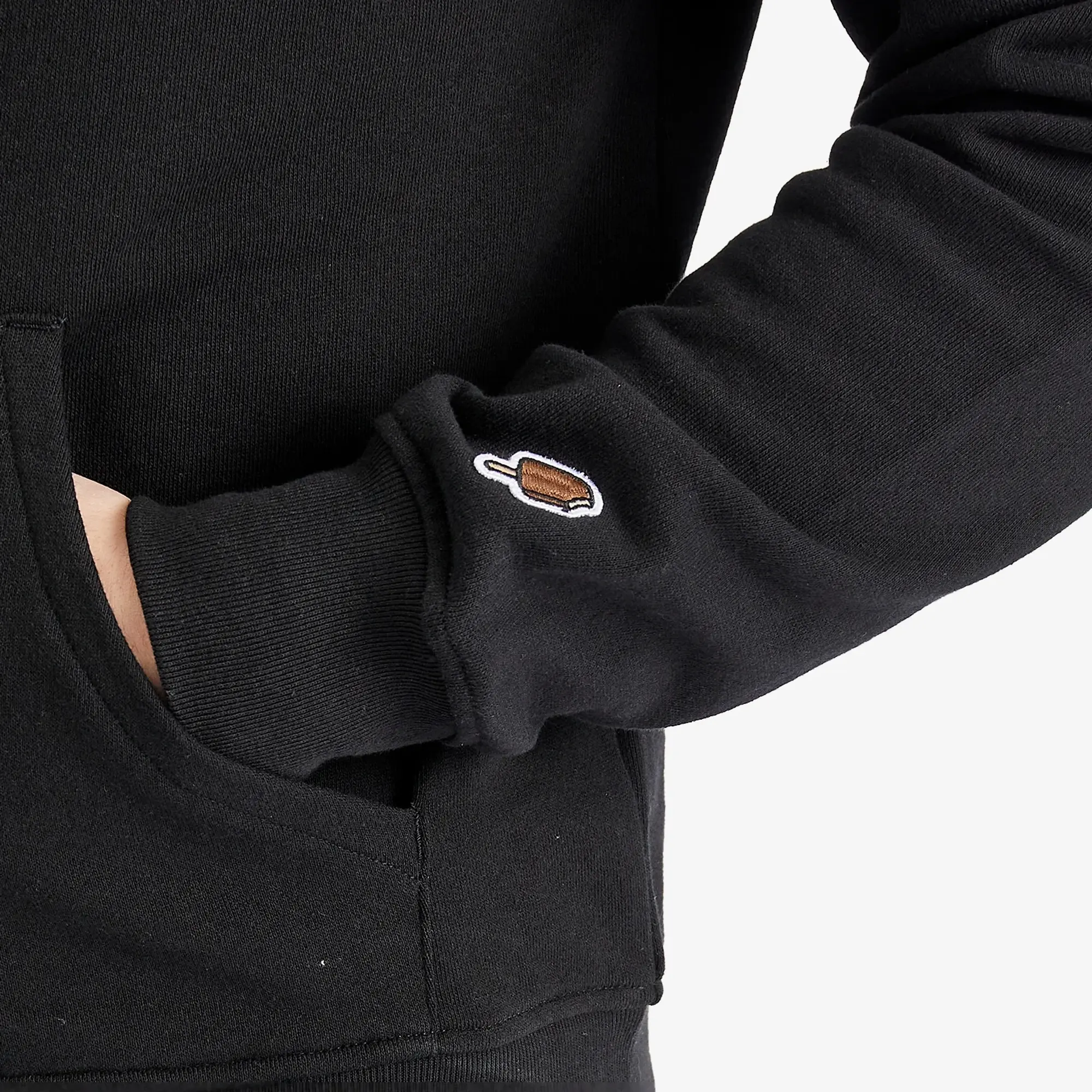 ICECREAM Men's Running Dog Popover Hoodie Black