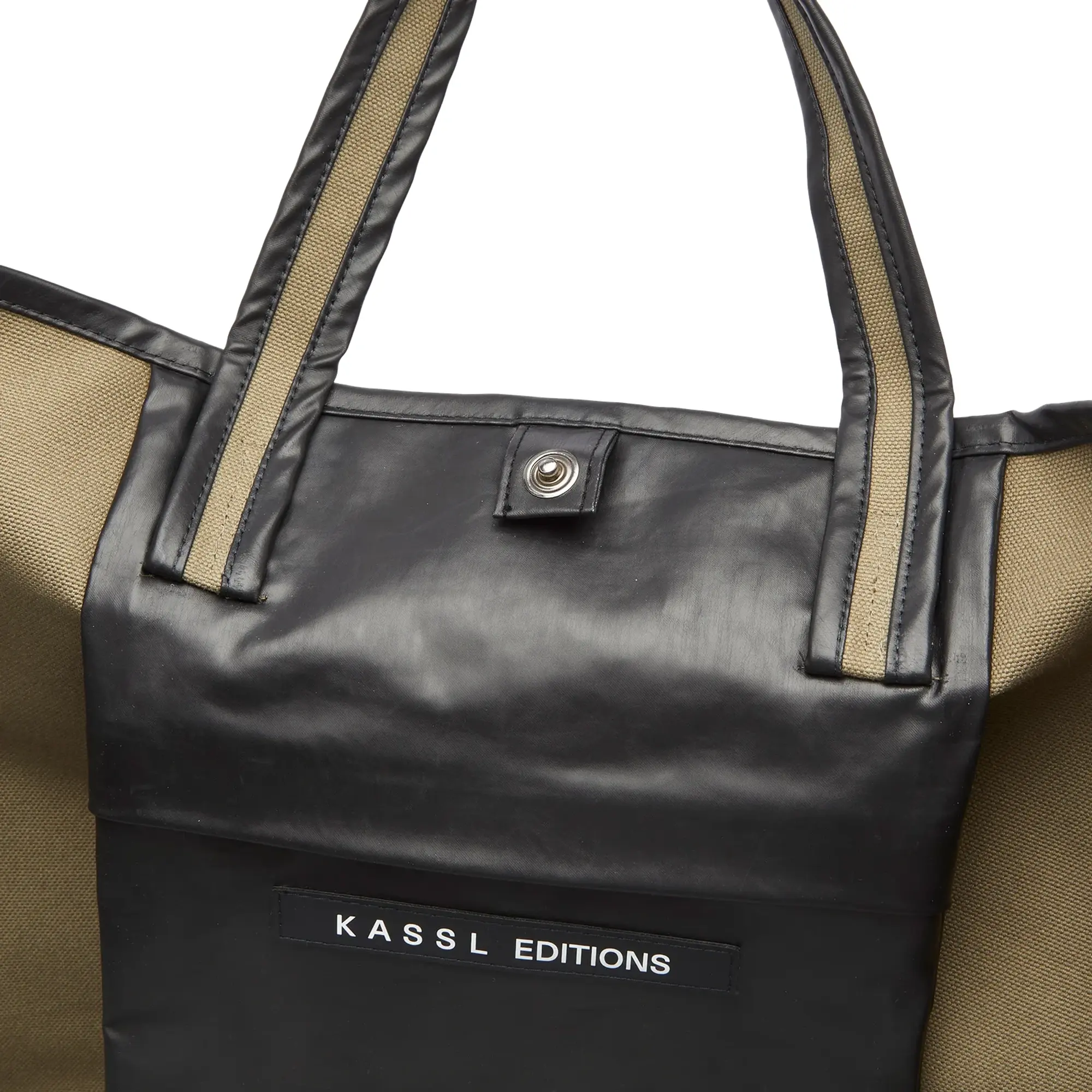 KASSL Editions Women's Canvas Tote Bag Green Sage