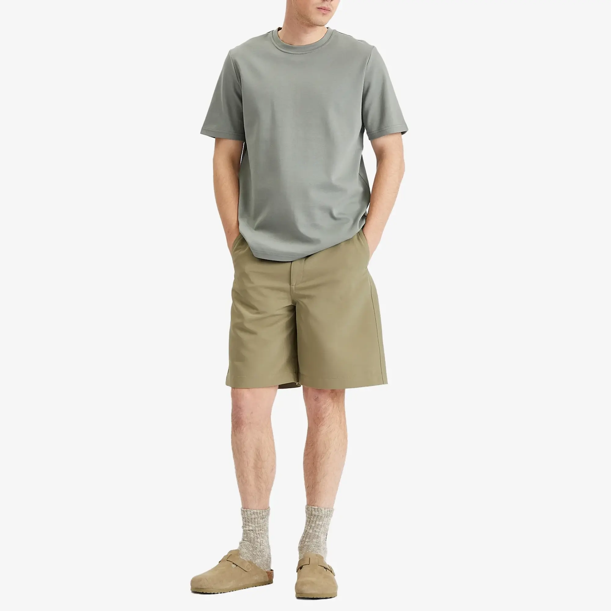 Oliver Spencer Men's Heavy T-Shirt Sage Green