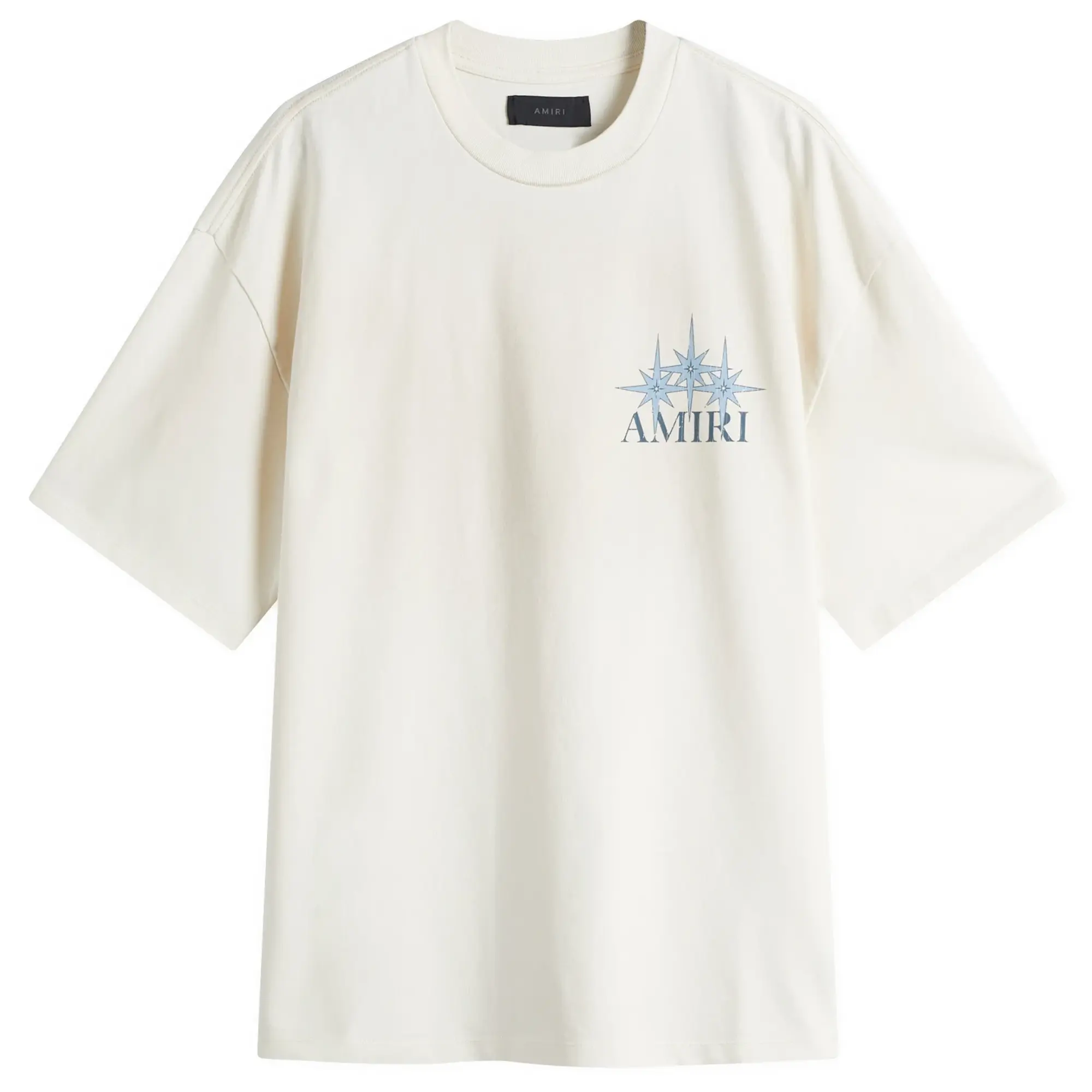 AMIRI Men's Starburst Oversized T-Shirt Ivory