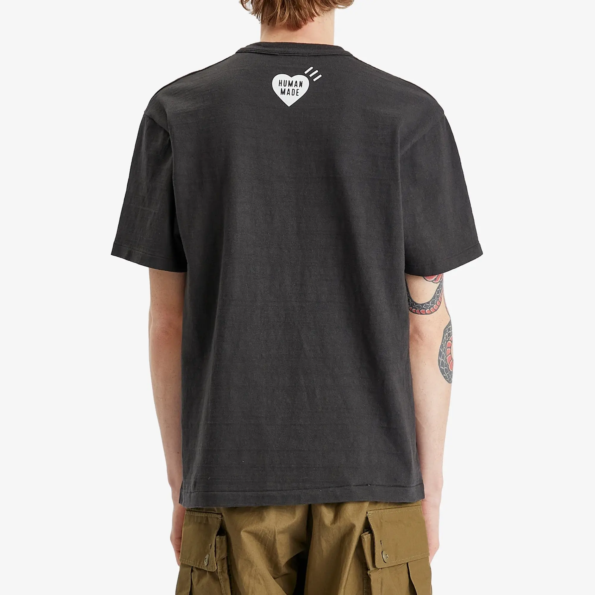 Human Made Men's Tiger Head T-Shirt Black