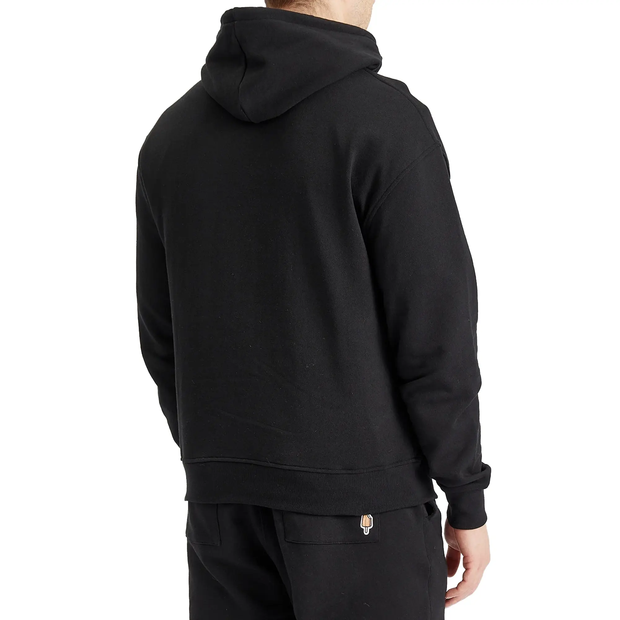 ICECREAM Small Running Dog Hoodie, Black
