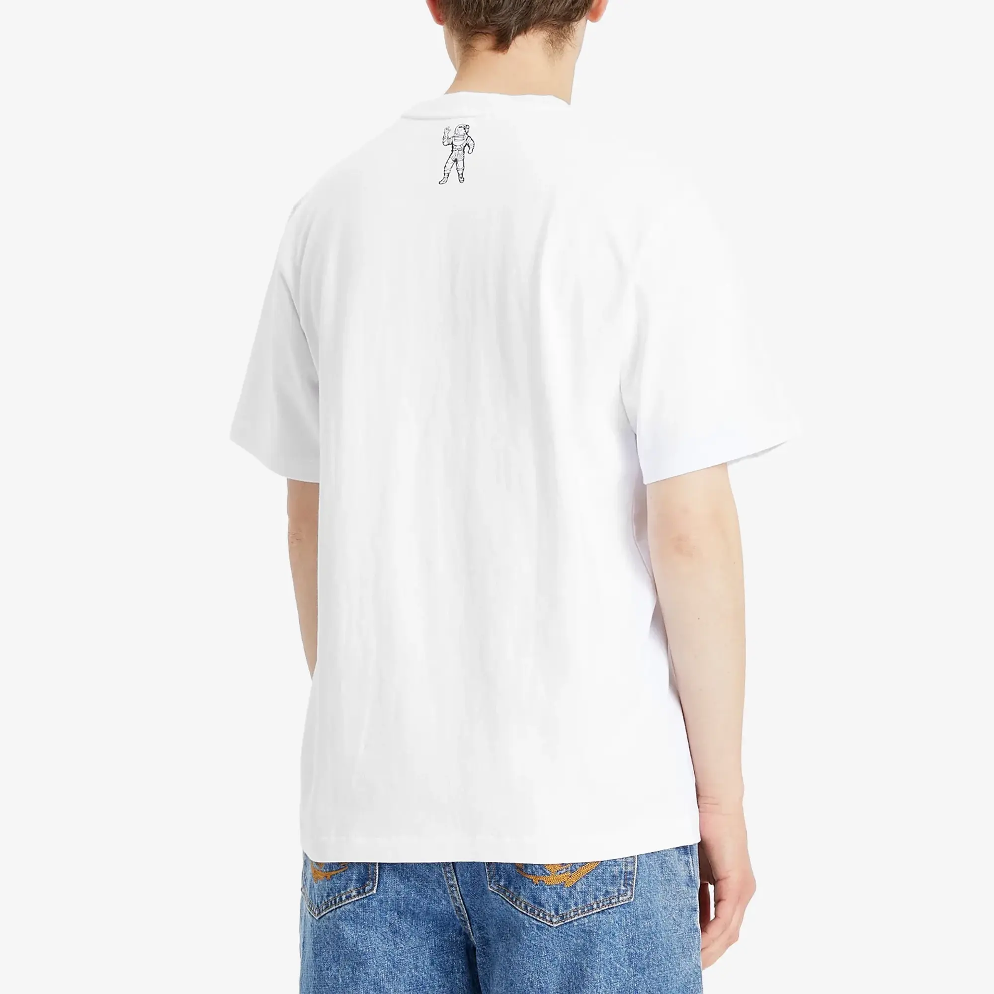 Billionaire Boys Club Men's Diamond Script Logo T-Shirt White