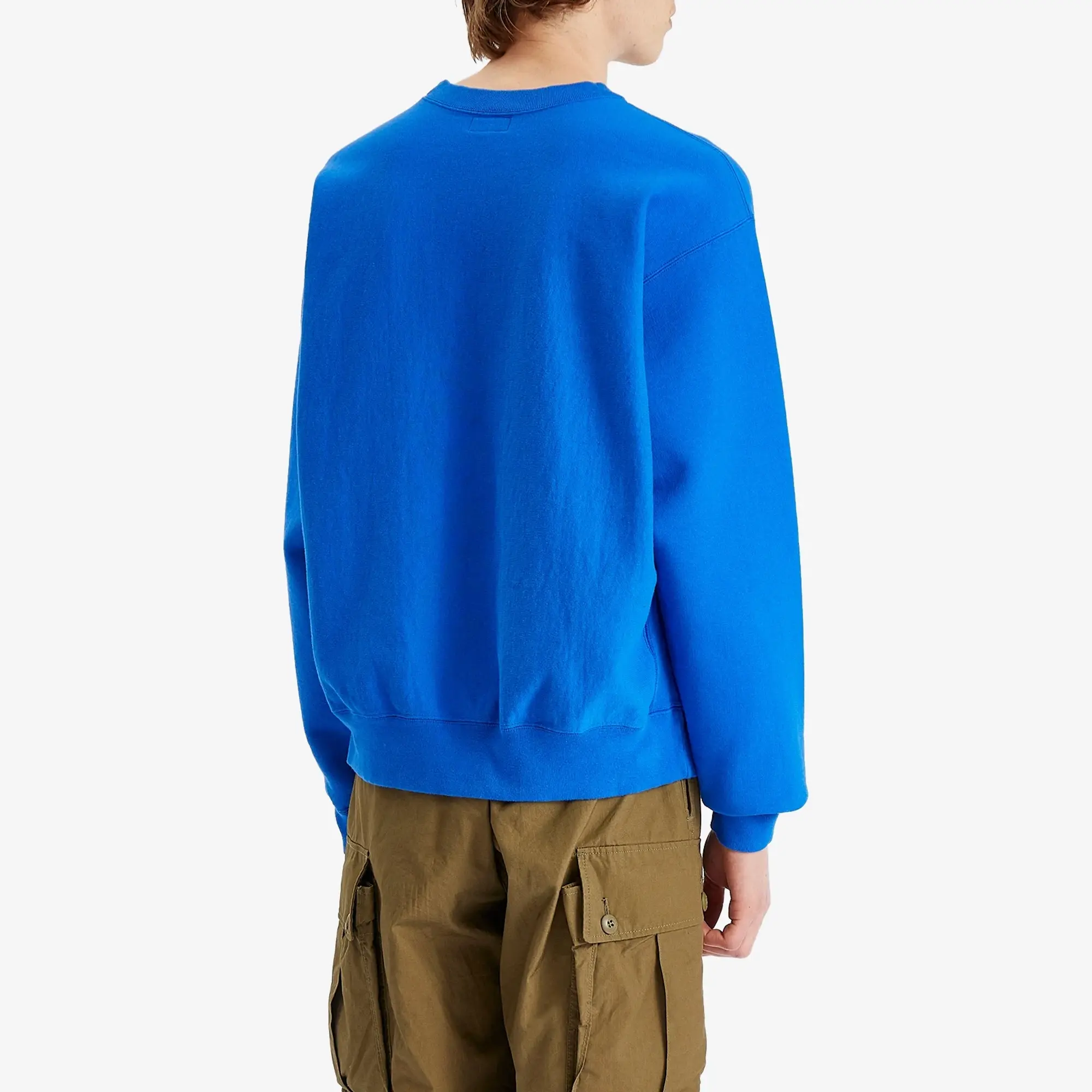 Human Made Men's Heavyweight Heart Sweatshirt Blue