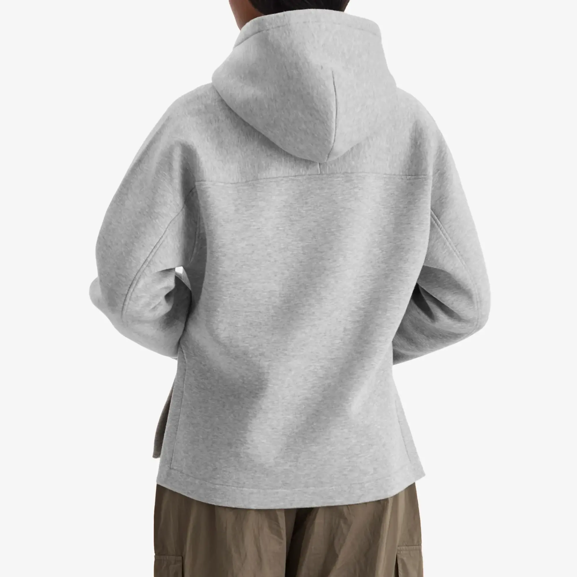 The North Face Women's Relaxed Hoodie Metallic Silver Heather