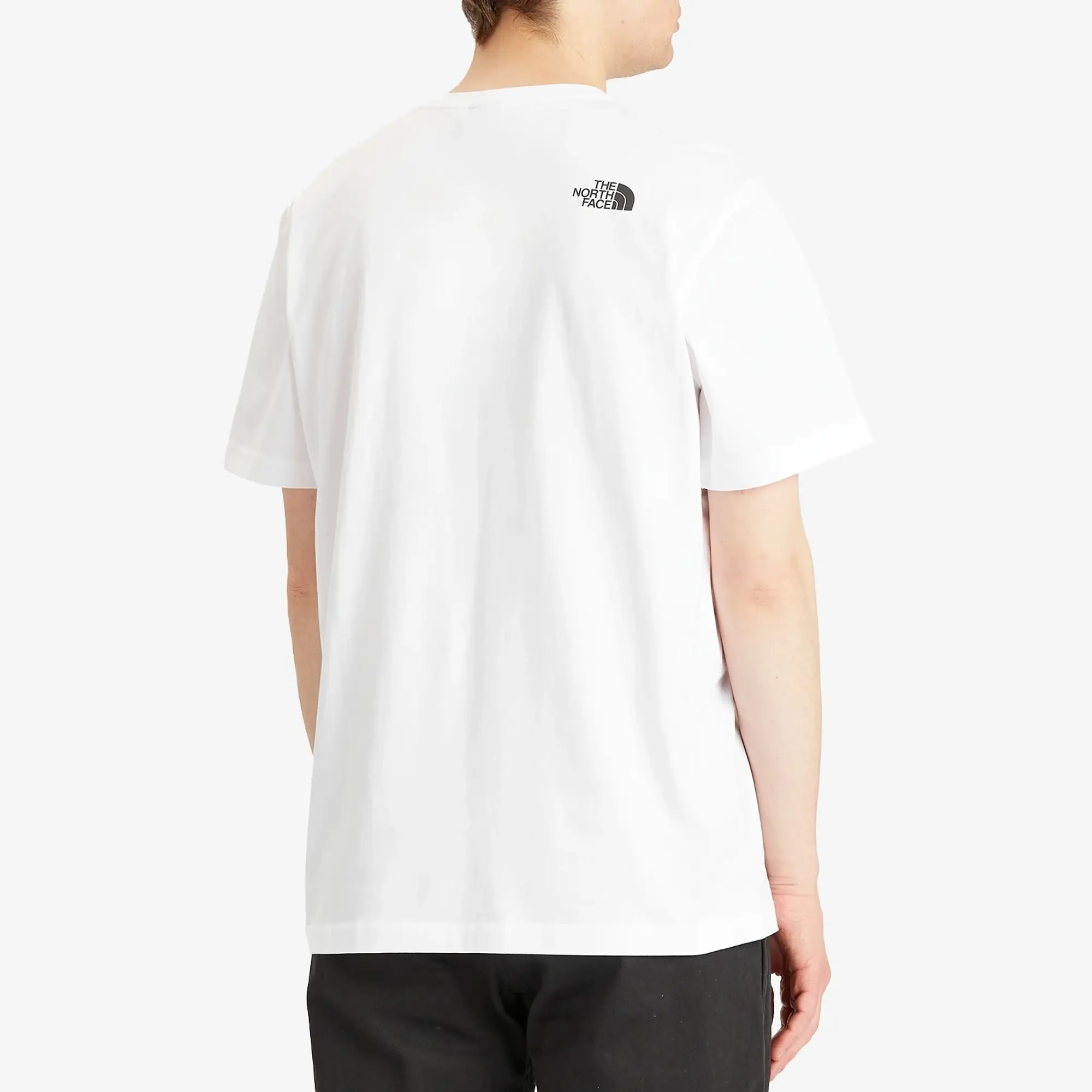 The North Face 'Never Stop Exploring' Short Sleeve Tee In White