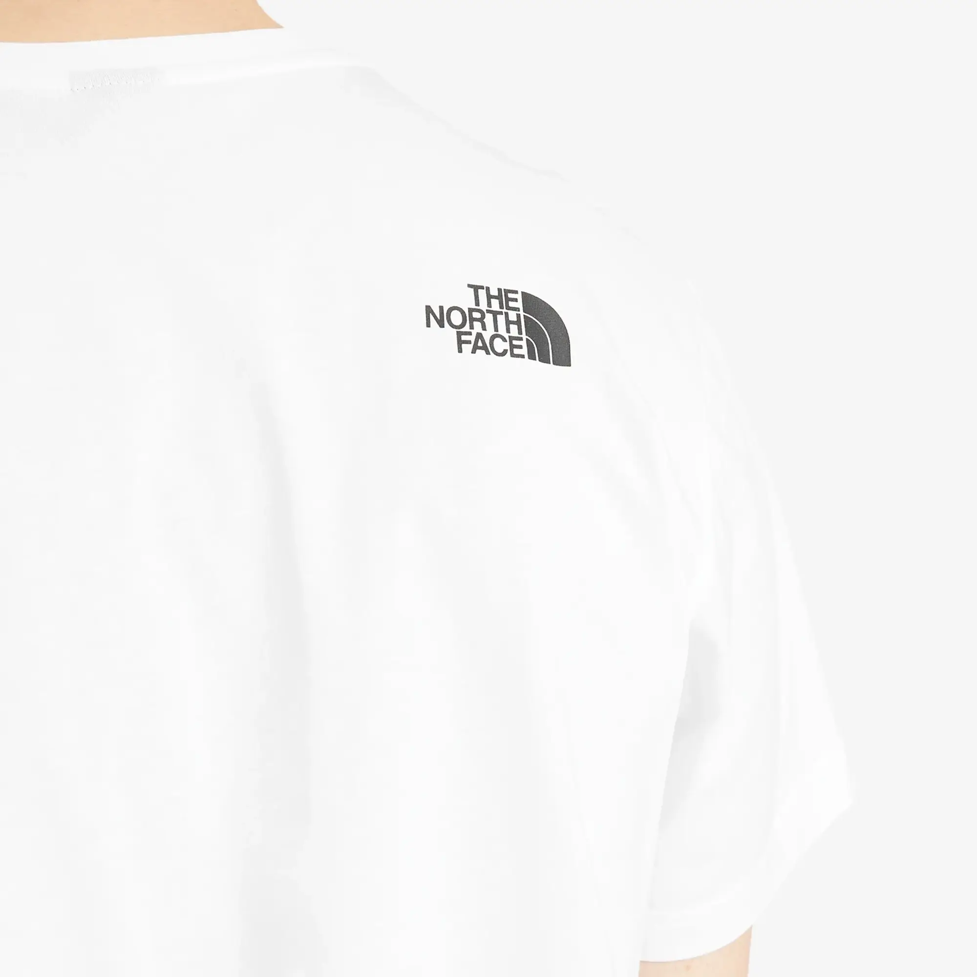 The North Face 'Never Stop Exploring' Short Sleeve Tee In White