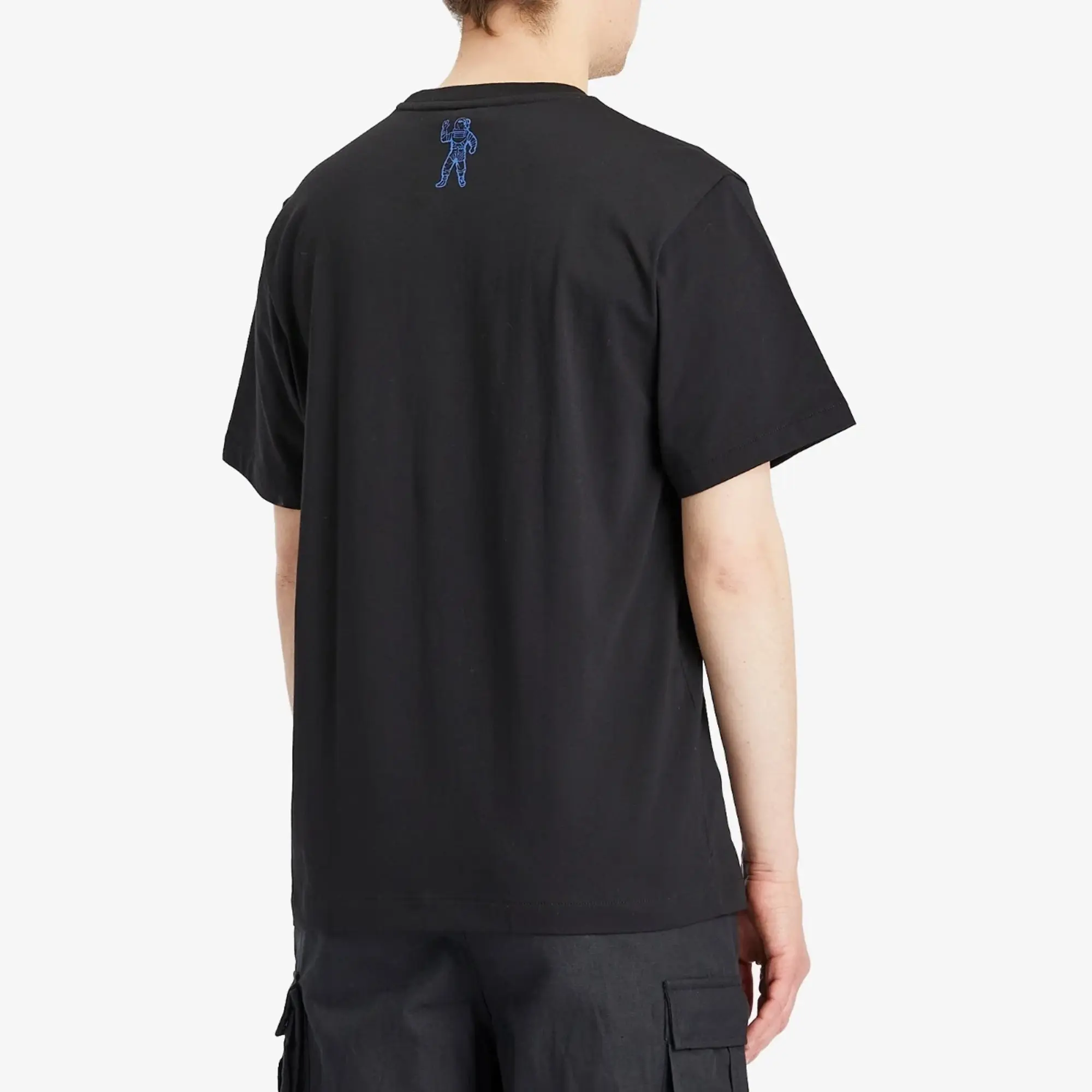 Billionaire Boys Club Men's Cracked Flock Print Astro T-Shirt Black