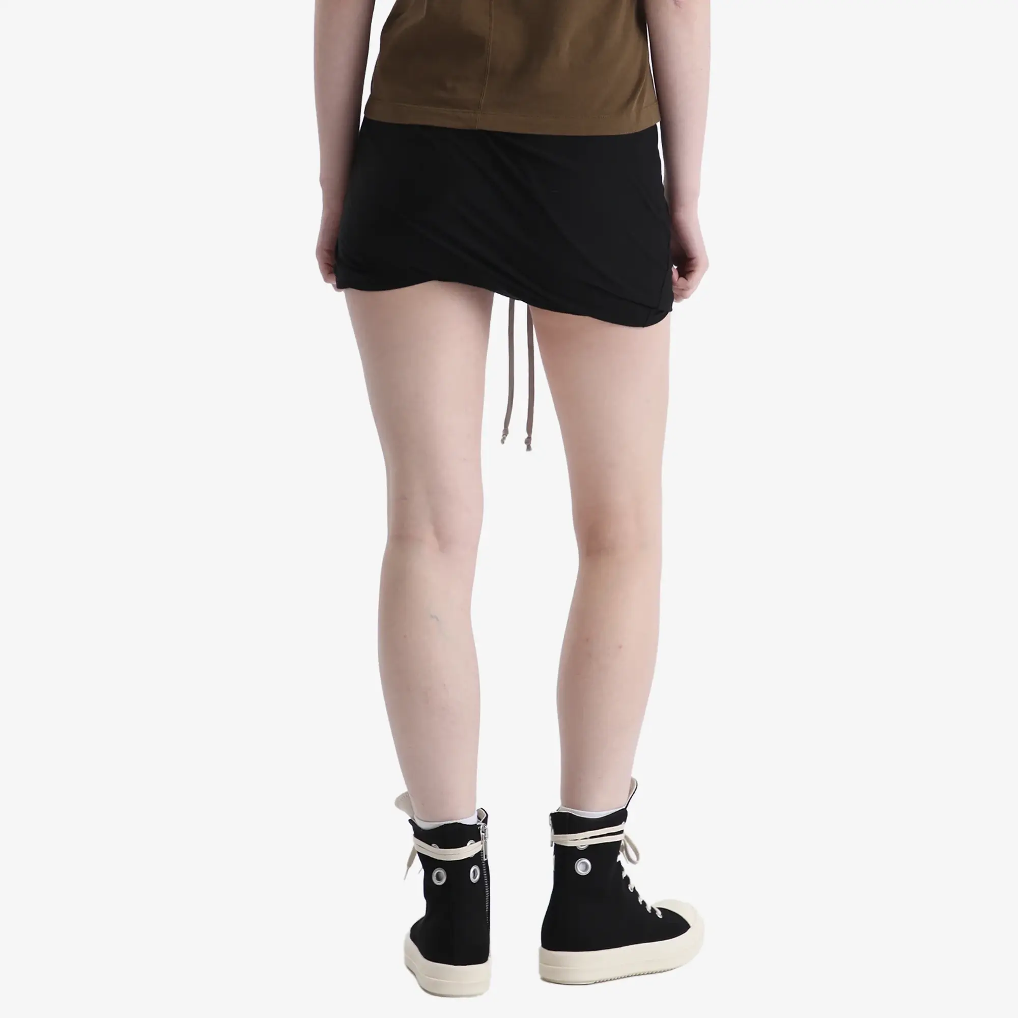 Rick Owens DRKSHDW Women's Buds Skort Black
