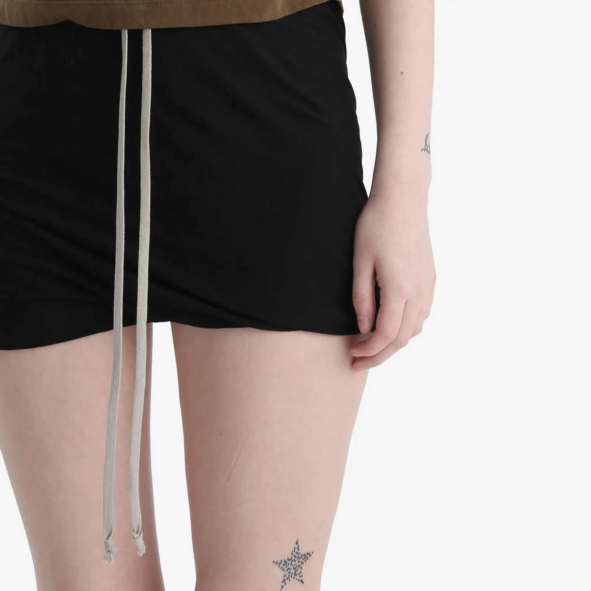 Rick Owens DRKSHDW Women's Buds Skort Black