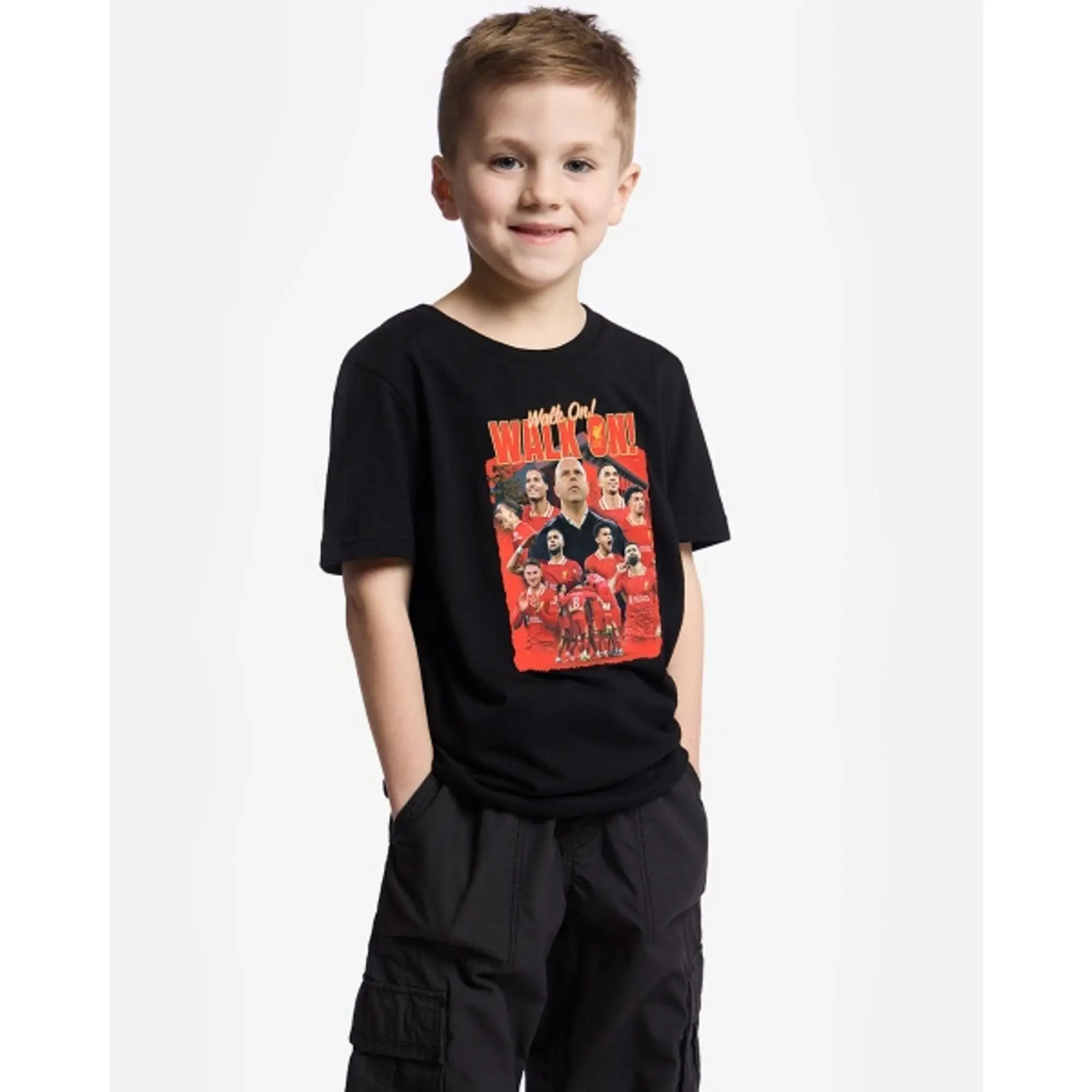 Liverpool FC LFC Juniors Walk On Tee Red