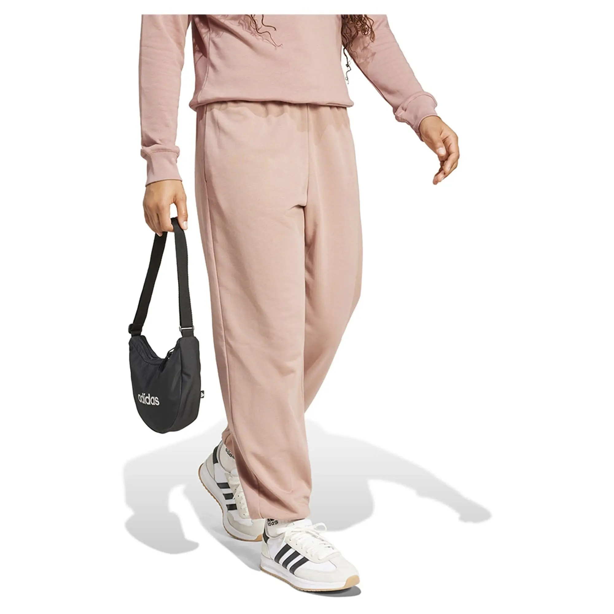 Adidas Essentials Small Logo French Terry Cuffed Joggers