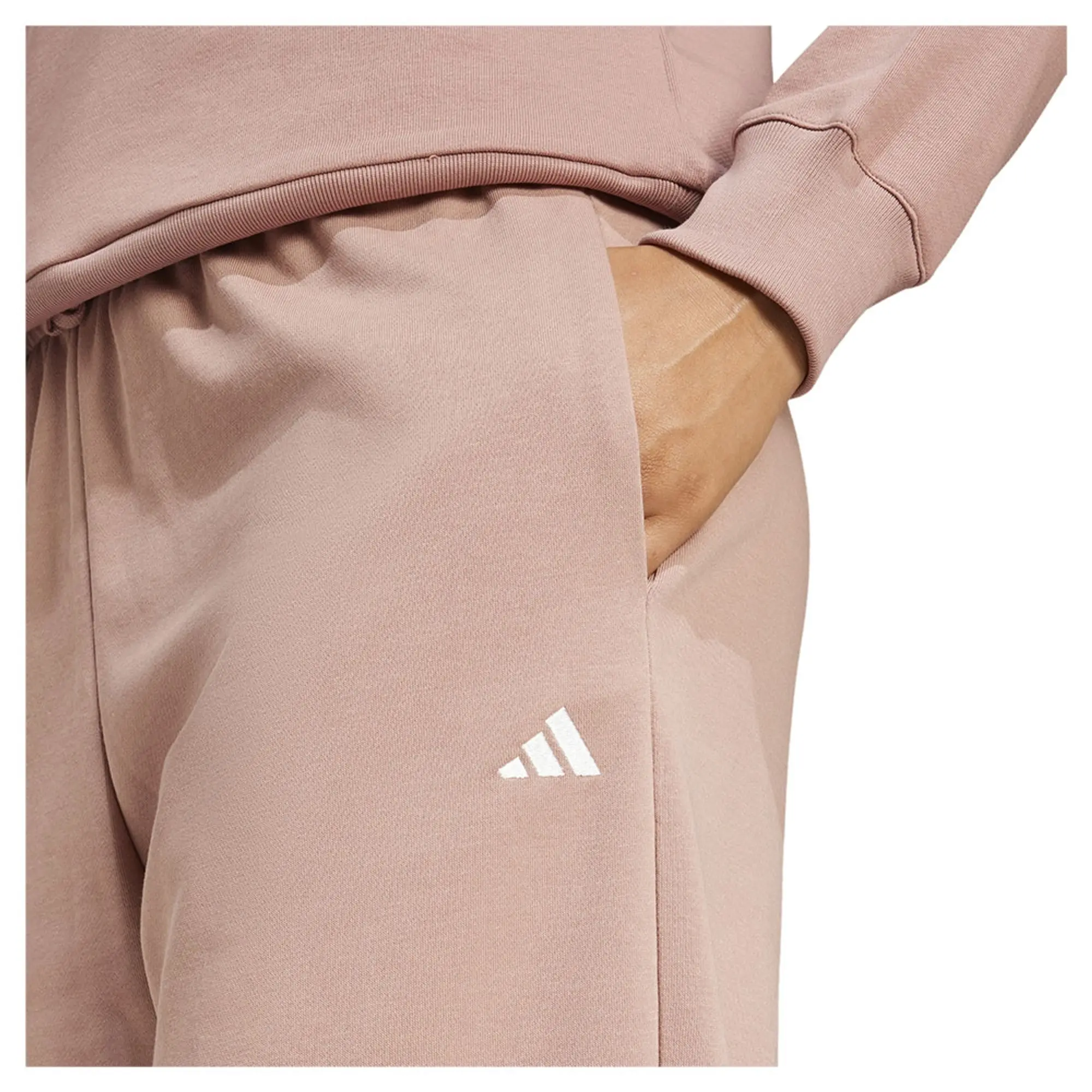 Adidas Essentials Small Logo French Terry Cuffed Joggers