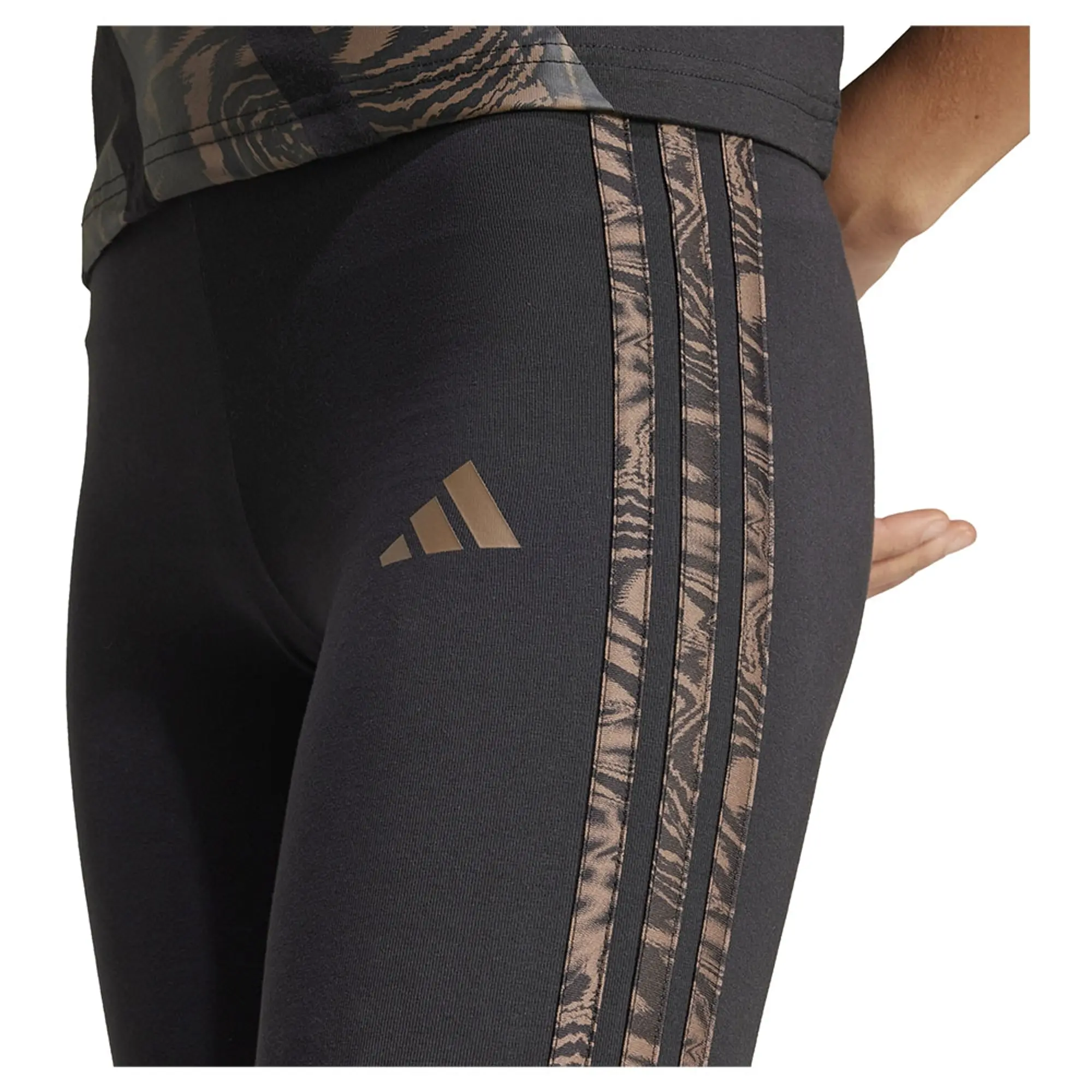 Adidas Rc Essentials Seasonal Animal Print Leggings