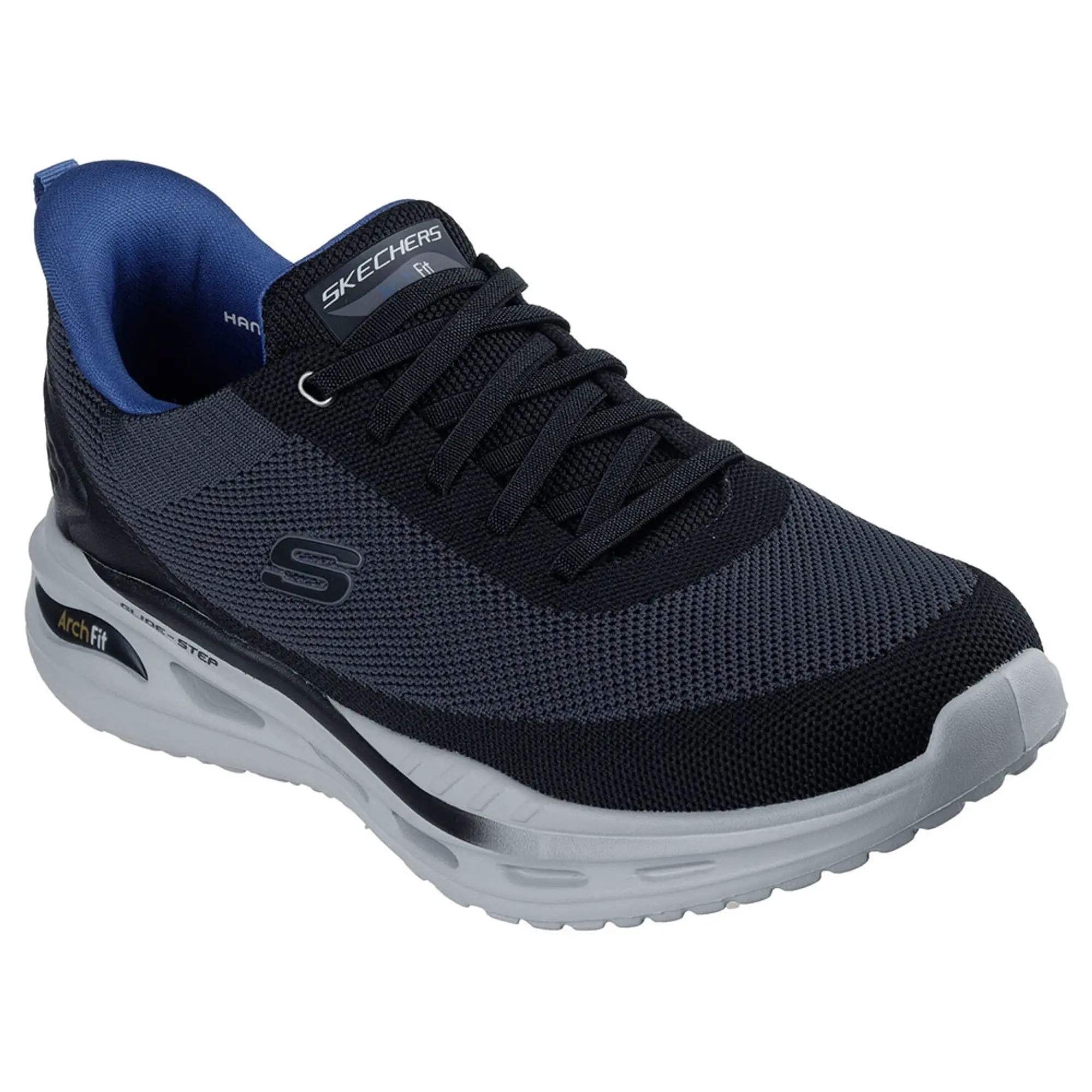 Skechers Men's Slip-ins Relaxed Fit: Arch Fit Orvan - Kincade Sneaker in Black