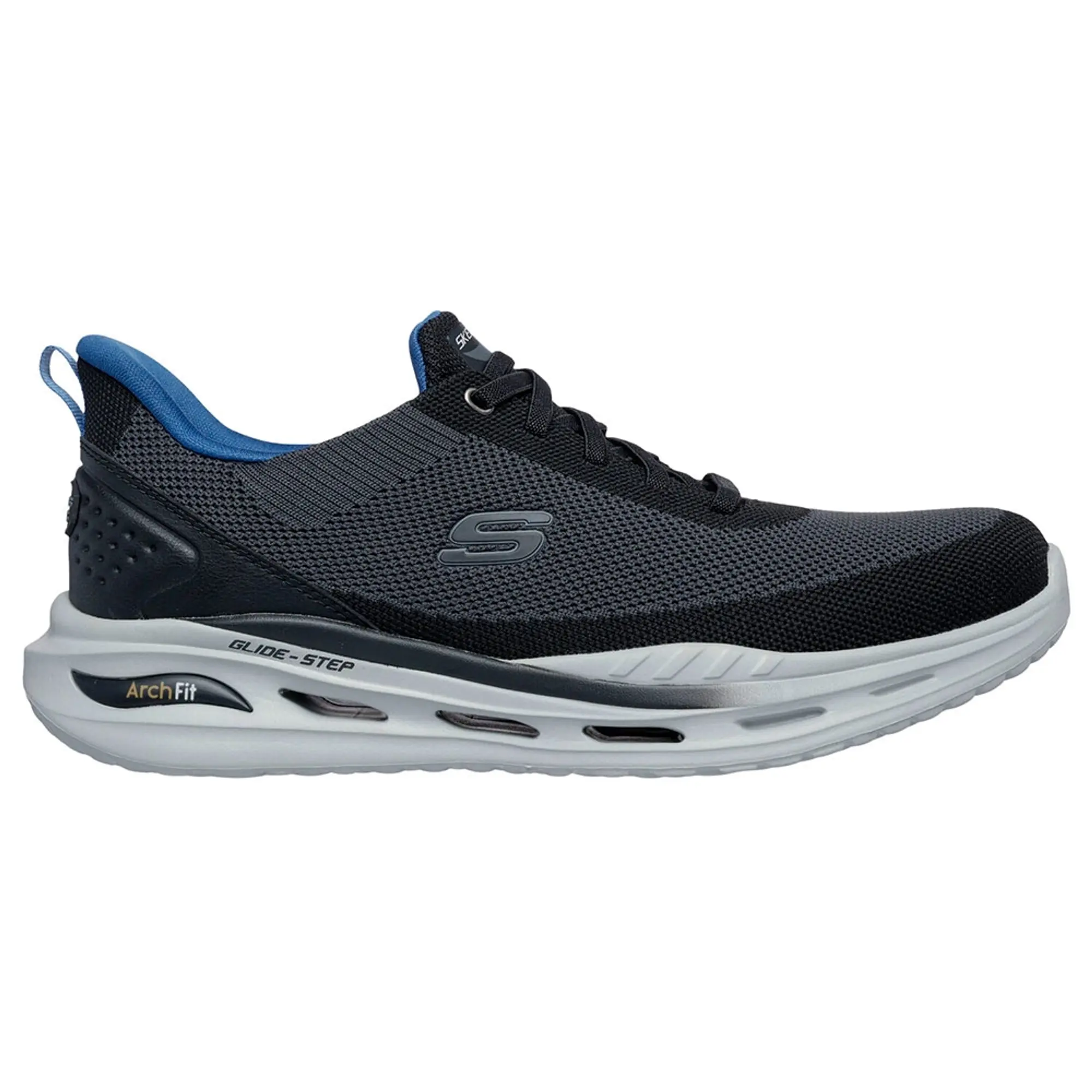 Skechers Men's Slip-ins Relaxed Fit: Arch Fit Orvan - Kincade Sneaker in Black