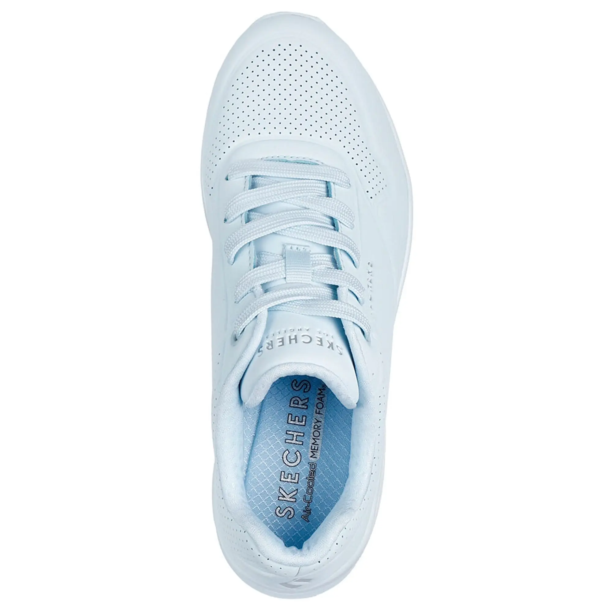 Skechers Women's Uno - Stand on Air Sneaker in Light Denim
