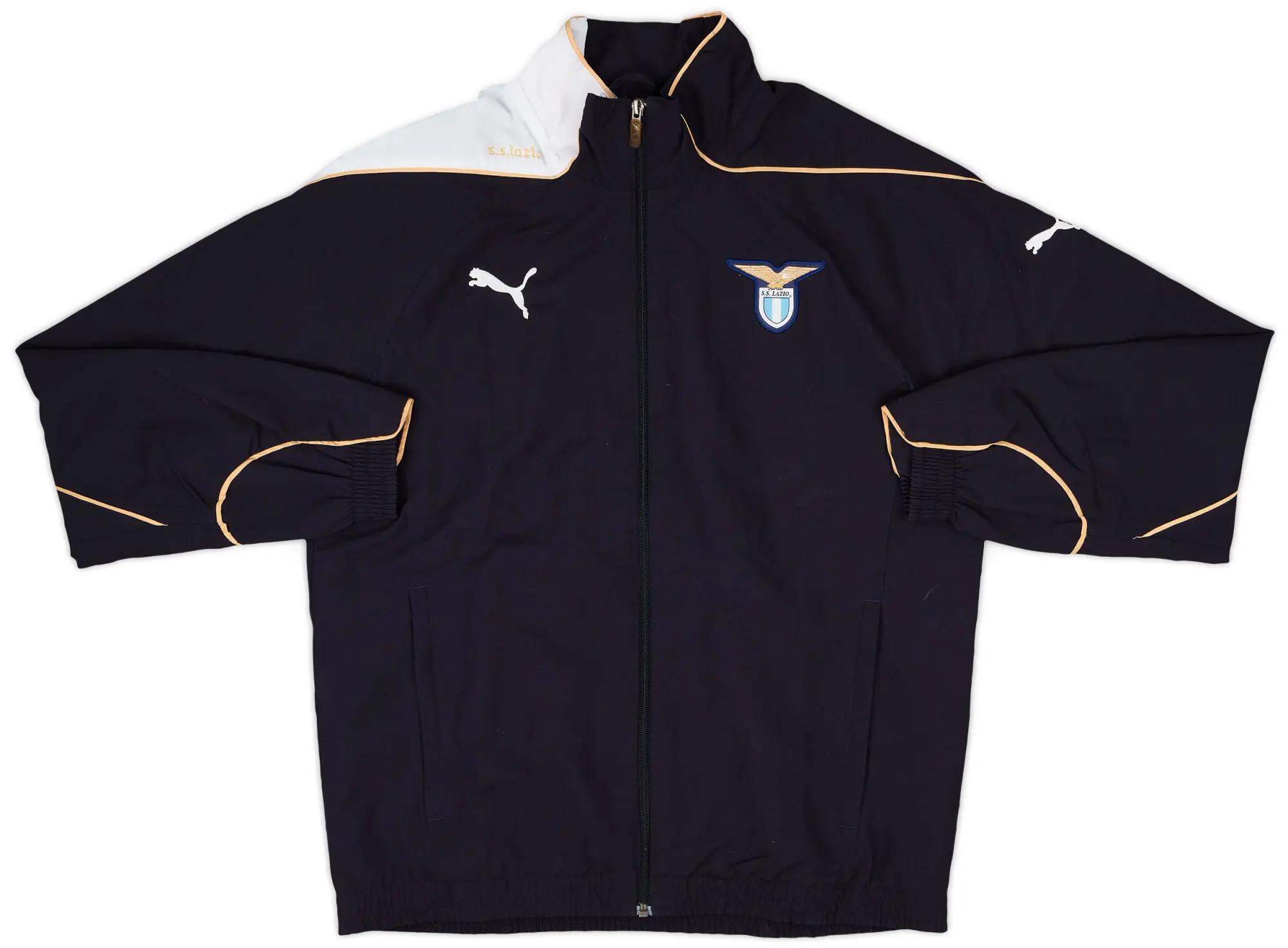 2010-11 Lazio Puma Track Jacket - 7/10 - (M)