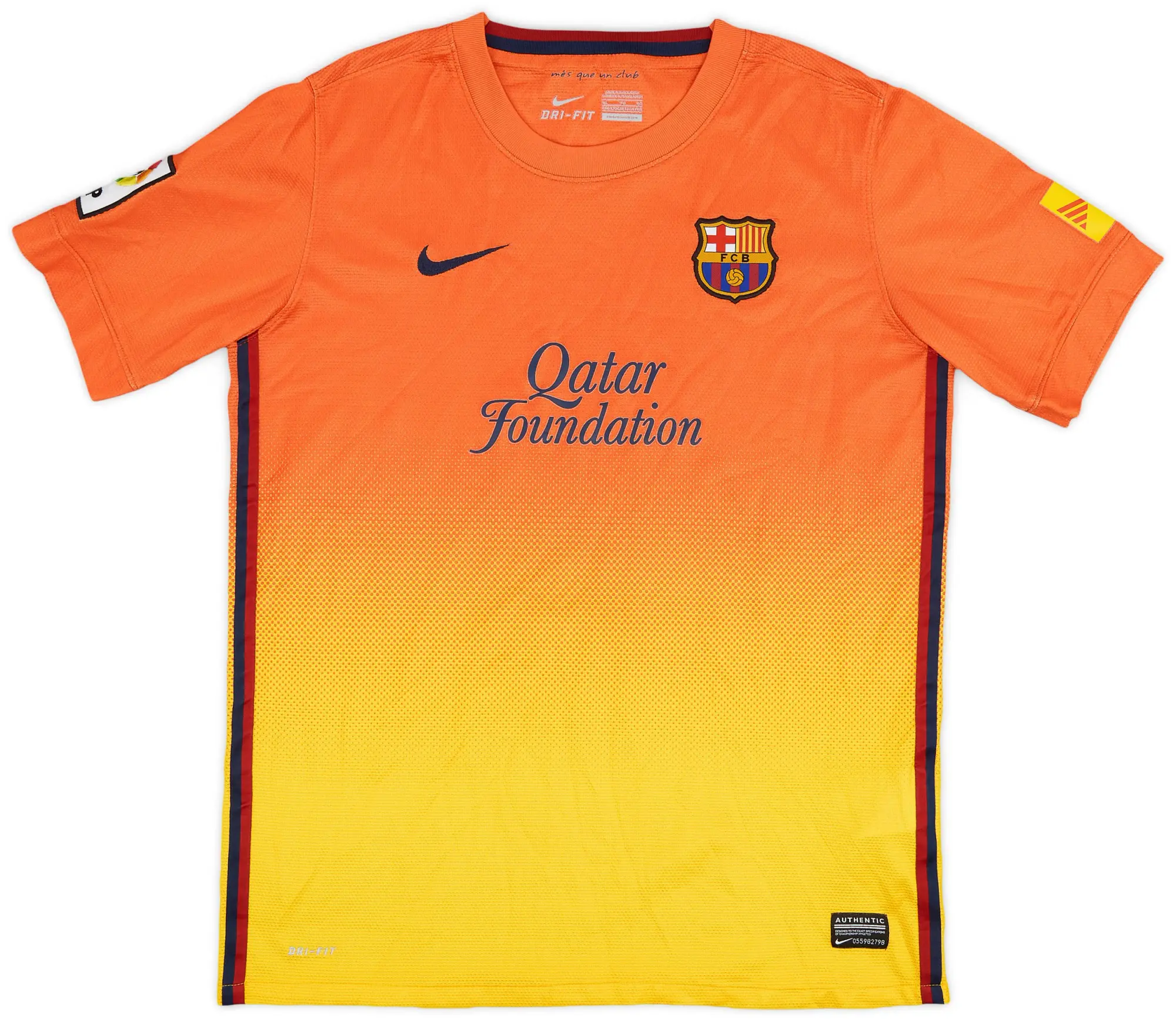 Nike 2012-13 Barcelona Away Shirt - 8/10 - (XL.Boys)