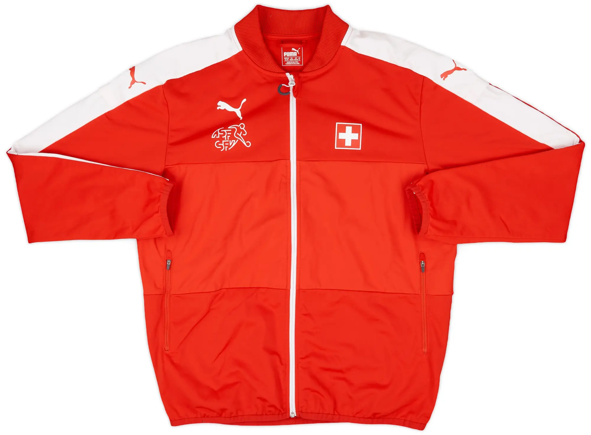 2016-17 Switzerland Puma Track Jacket - 8/10 - (XL)