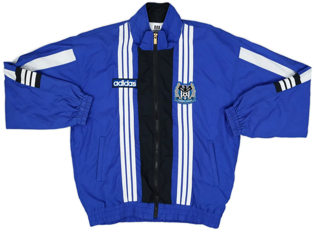 1997-98 Gamba Osaka adidas Track Jacket - 8/10 - (L