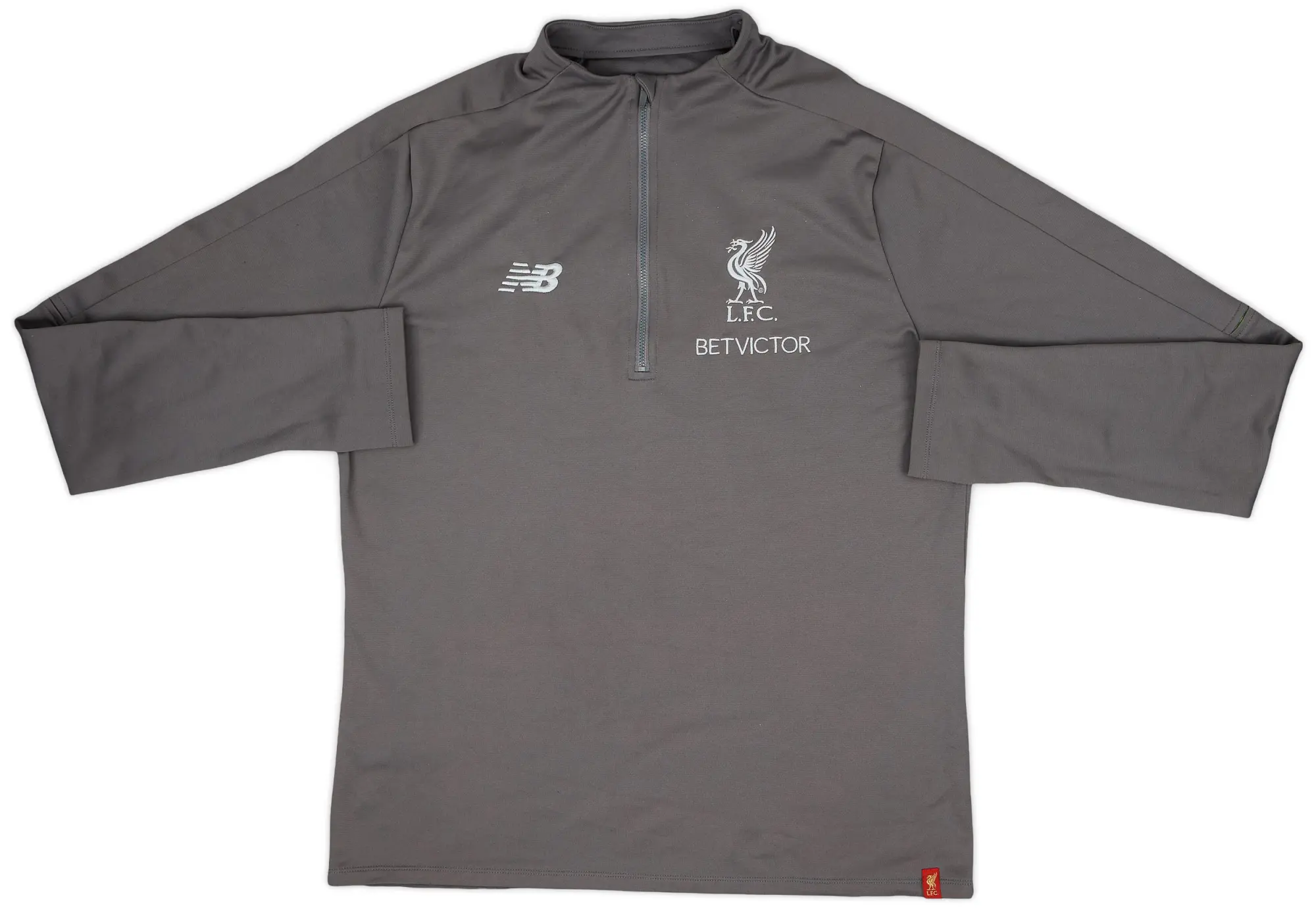 NewBalance 2018-19 Liverpool 1/4 Zip Training Top - 7/10 - (L)