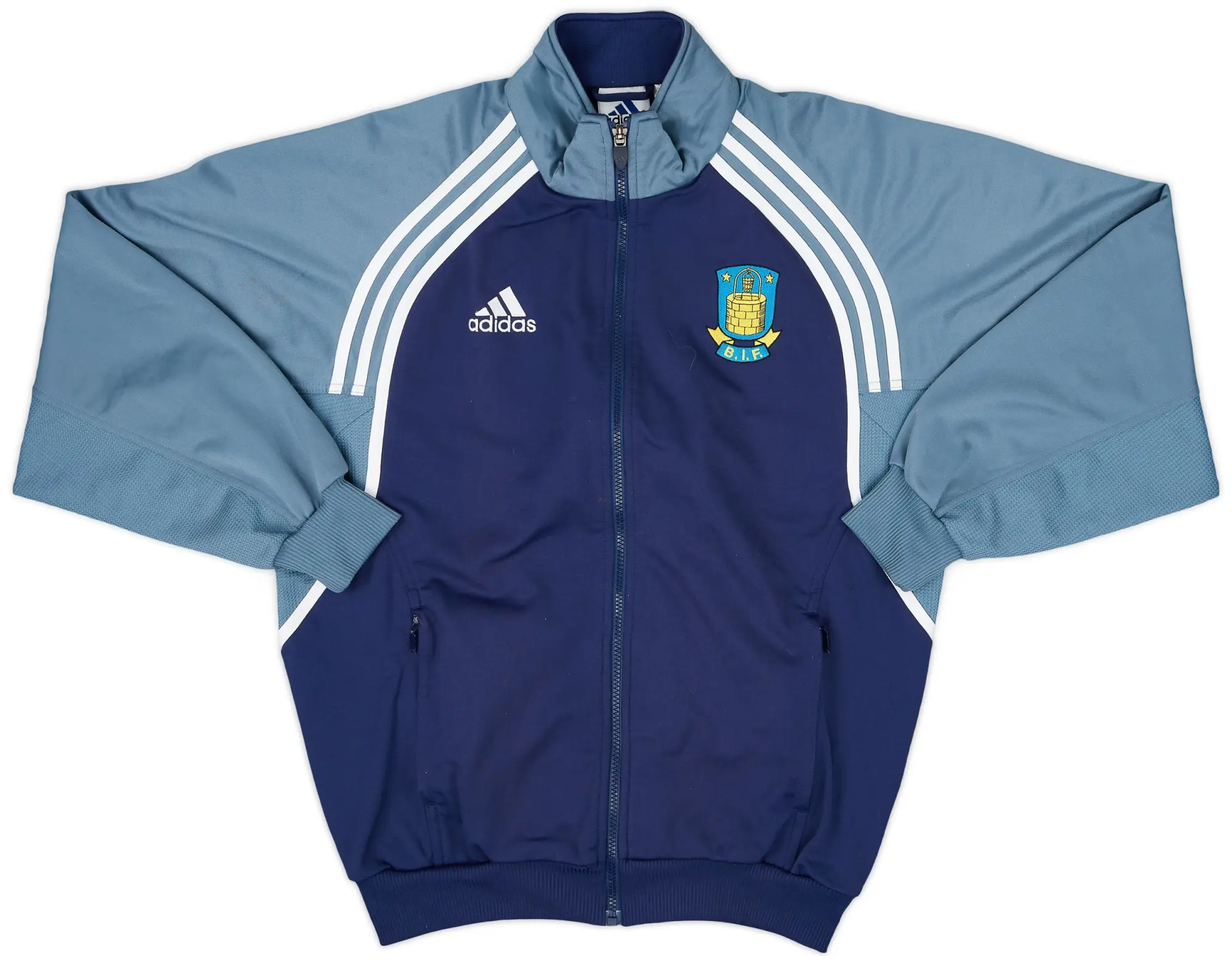 2000-02 Brondby adidas Track Jacket - 8/10 - (M)