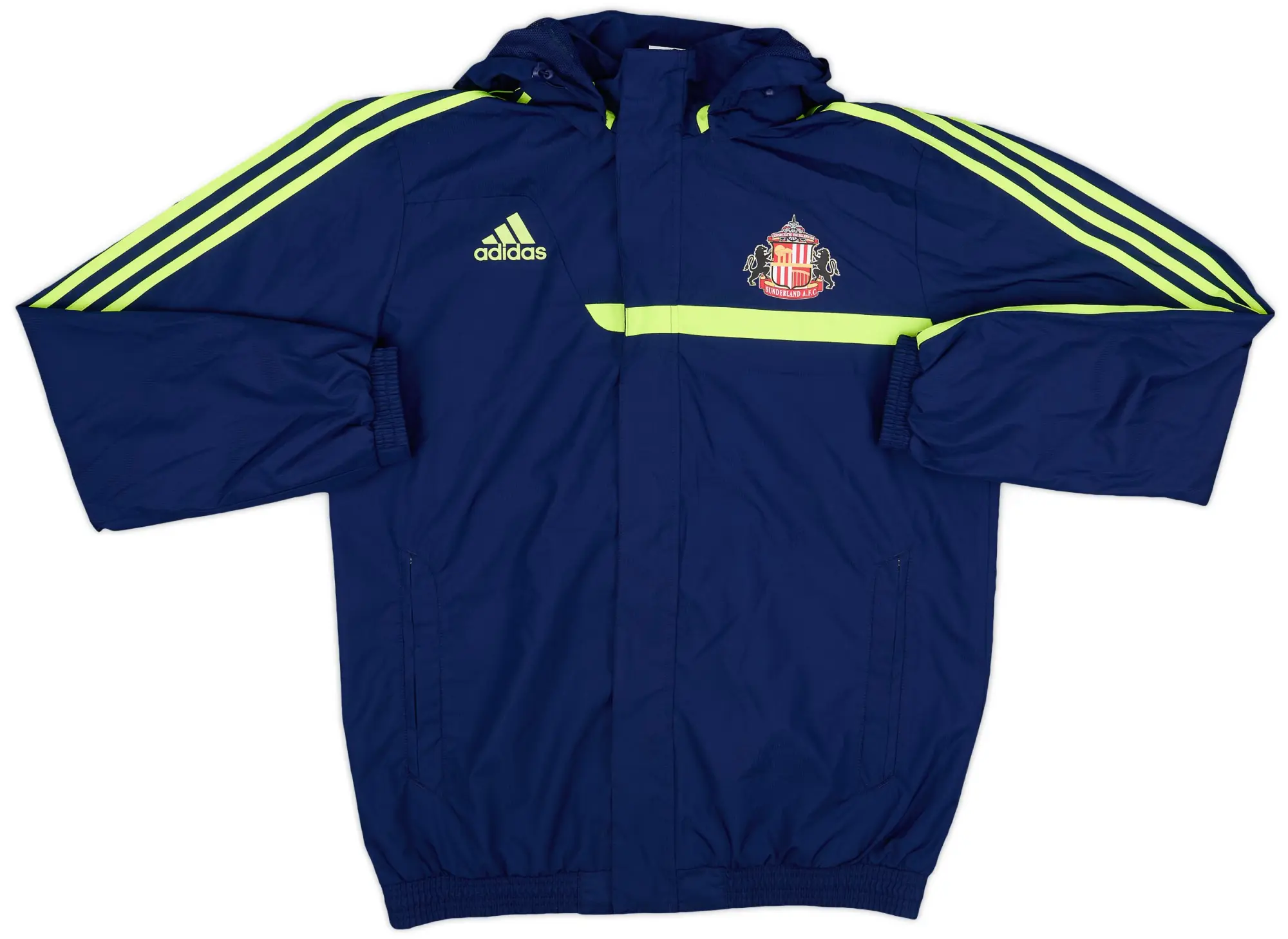 2013-14 Sunderland adidas Hooded Rain Jacket - 9/10 - (M)