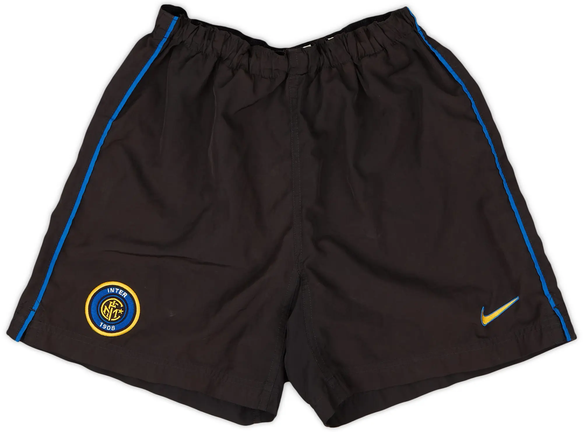 Nike 1999-00 Inter Milan Home Shorts - 7/10 - (L.Boys)