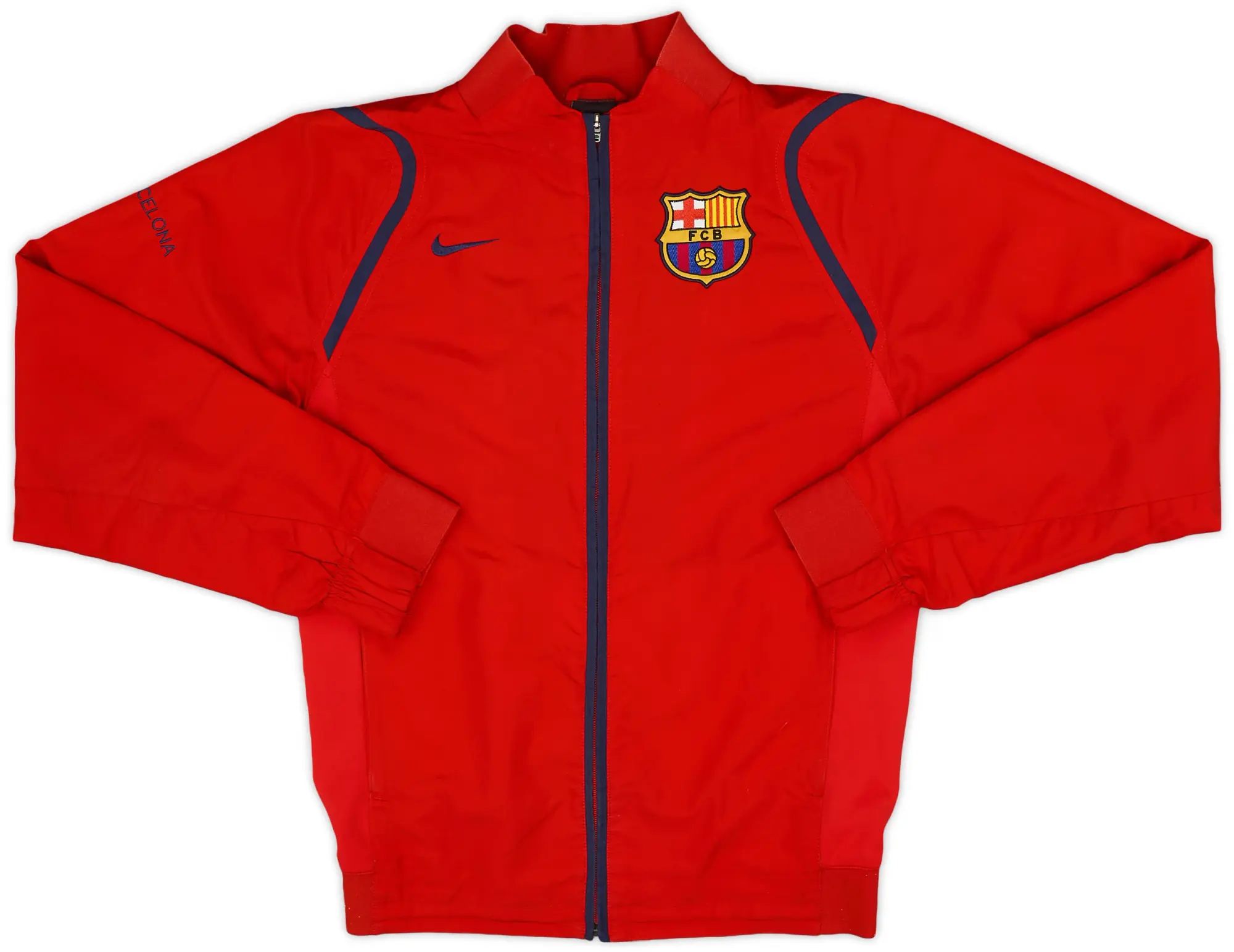 2006-07 Barcelona Nike Track Jacket - 8/10 - (S)