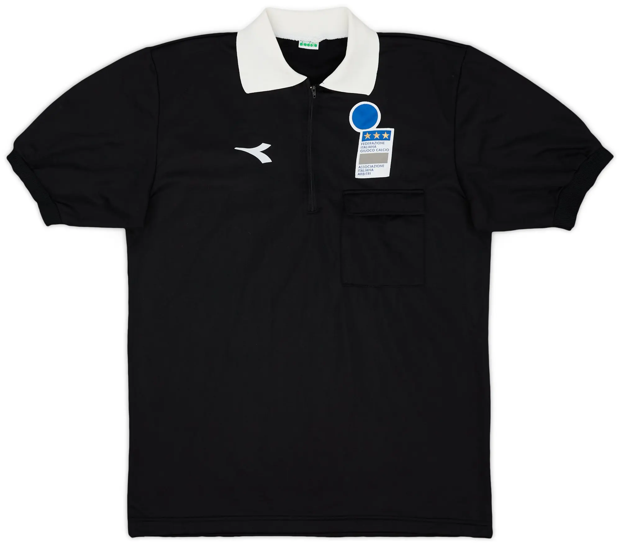 1997-98 Italy FIGC Diadora Referee Shirt - 9/10 - (L)